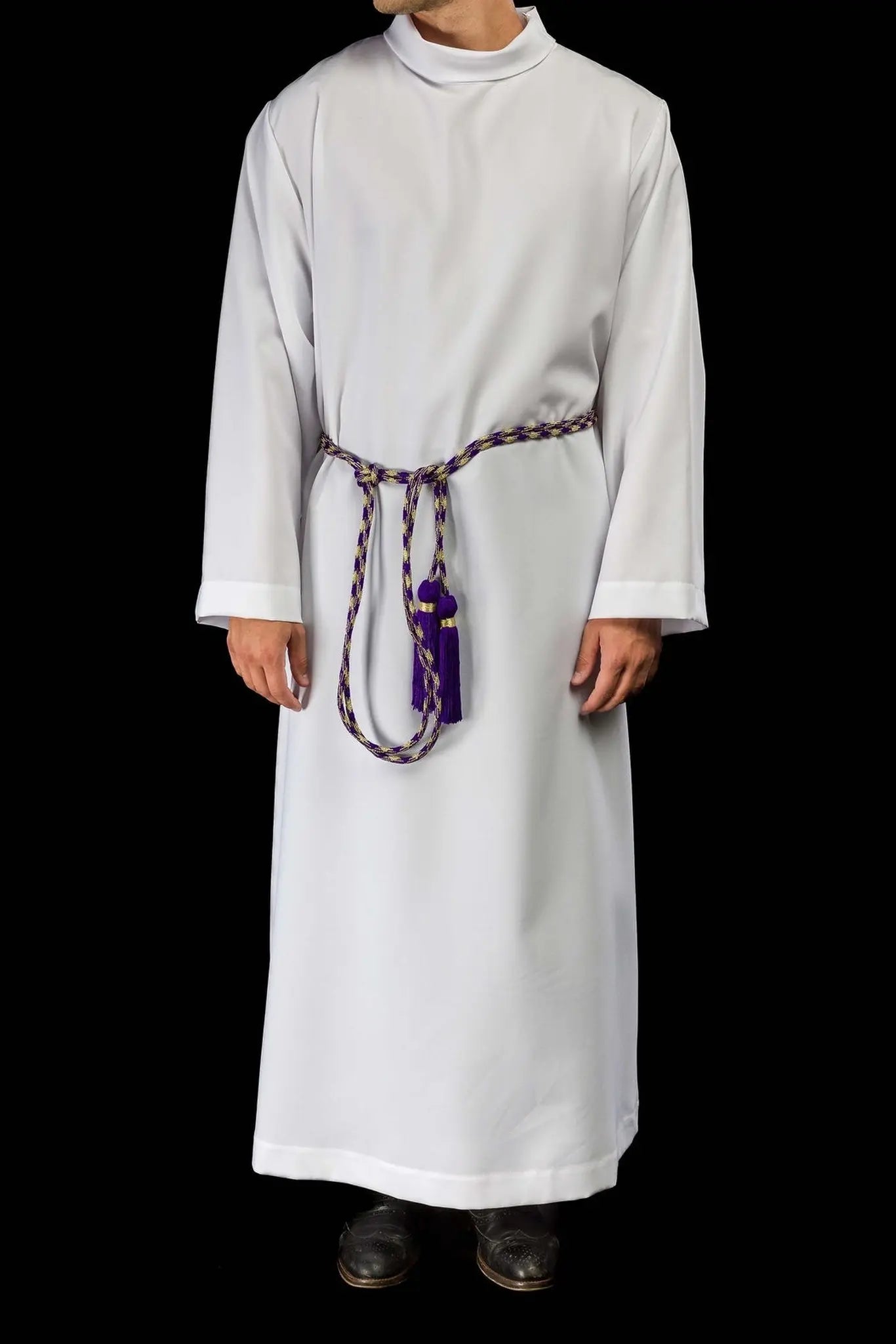 Purple-Gold Liturgical Cincture