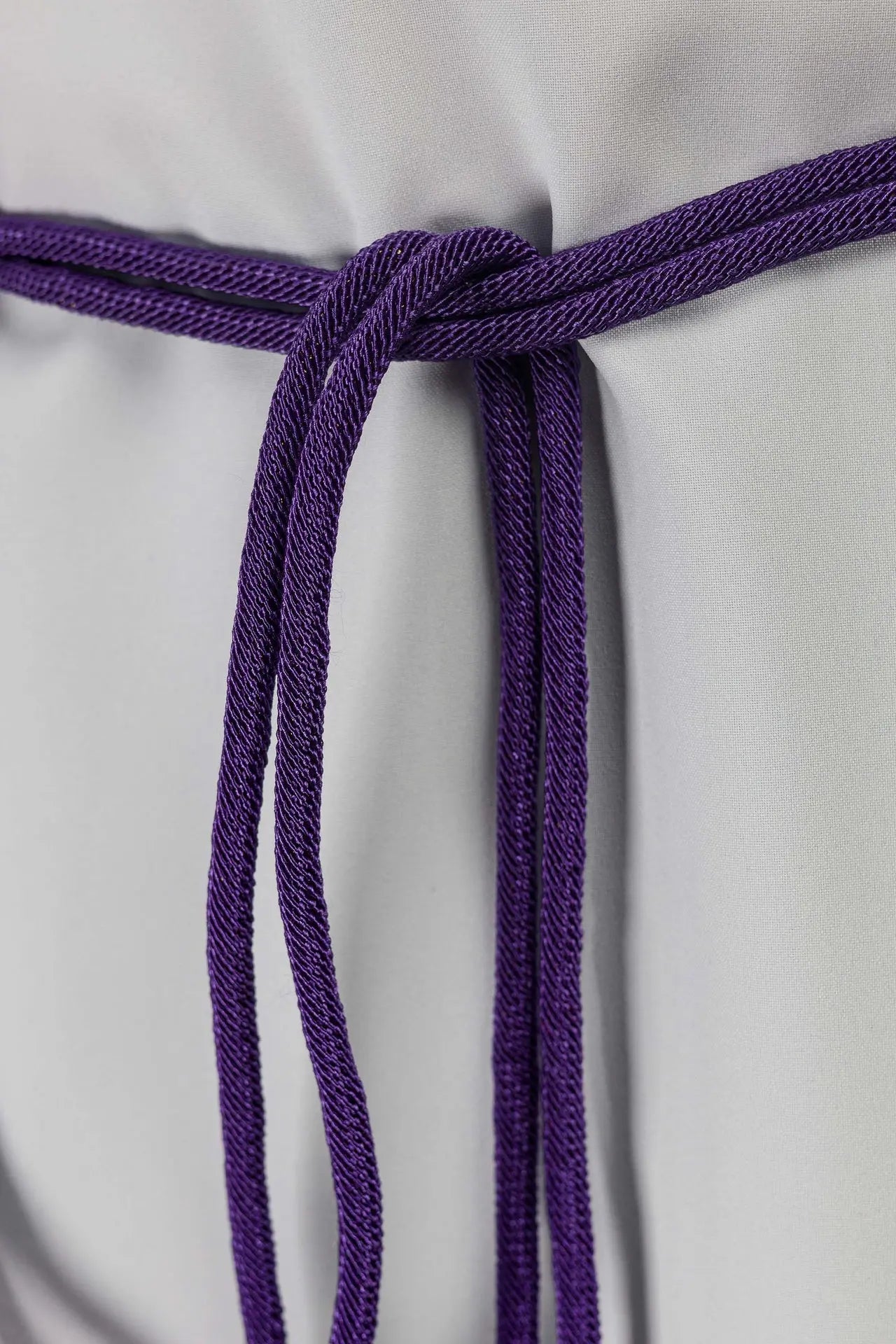 Cincture liturgique violette premium