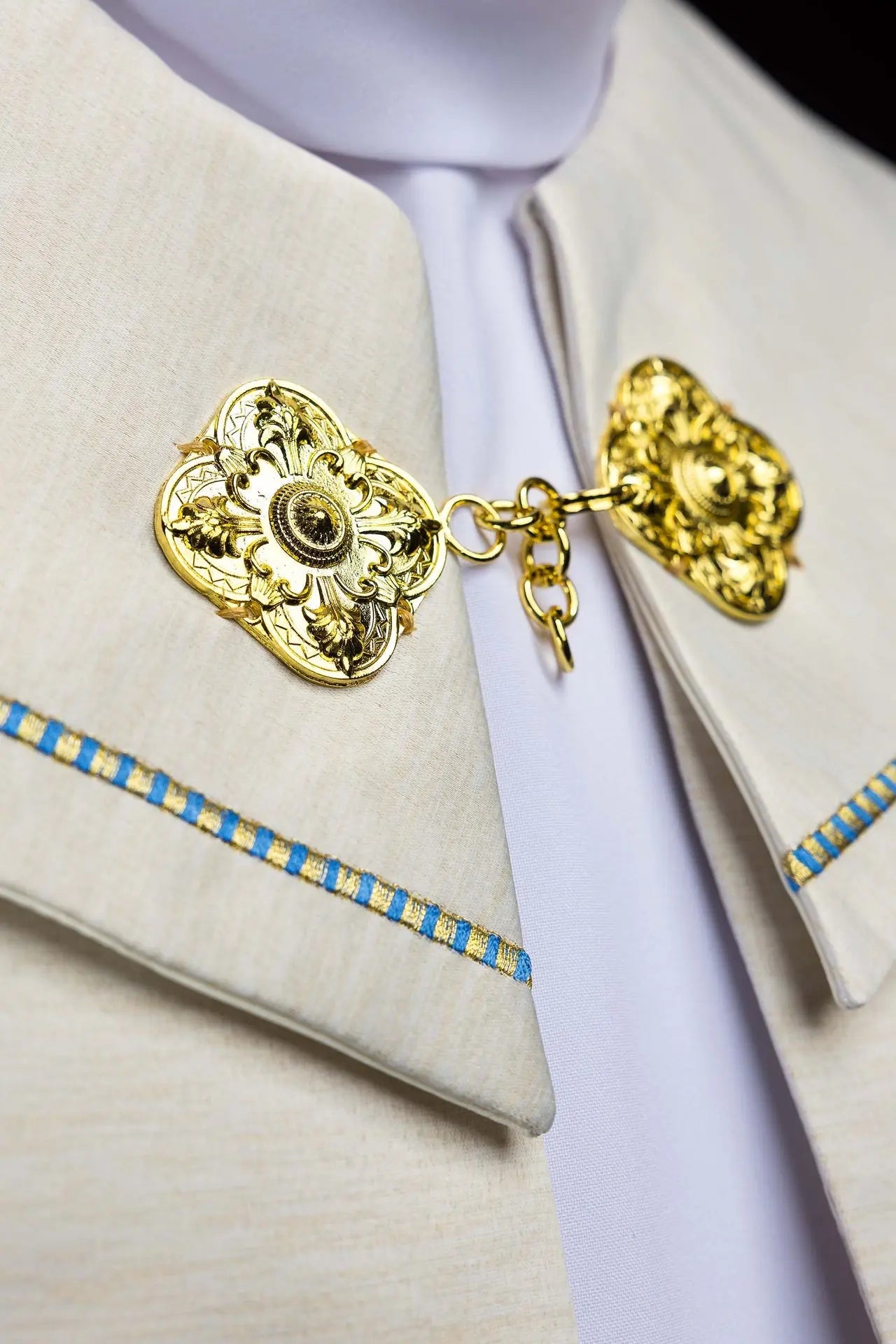 Ecru Marian Embroidered Cope
