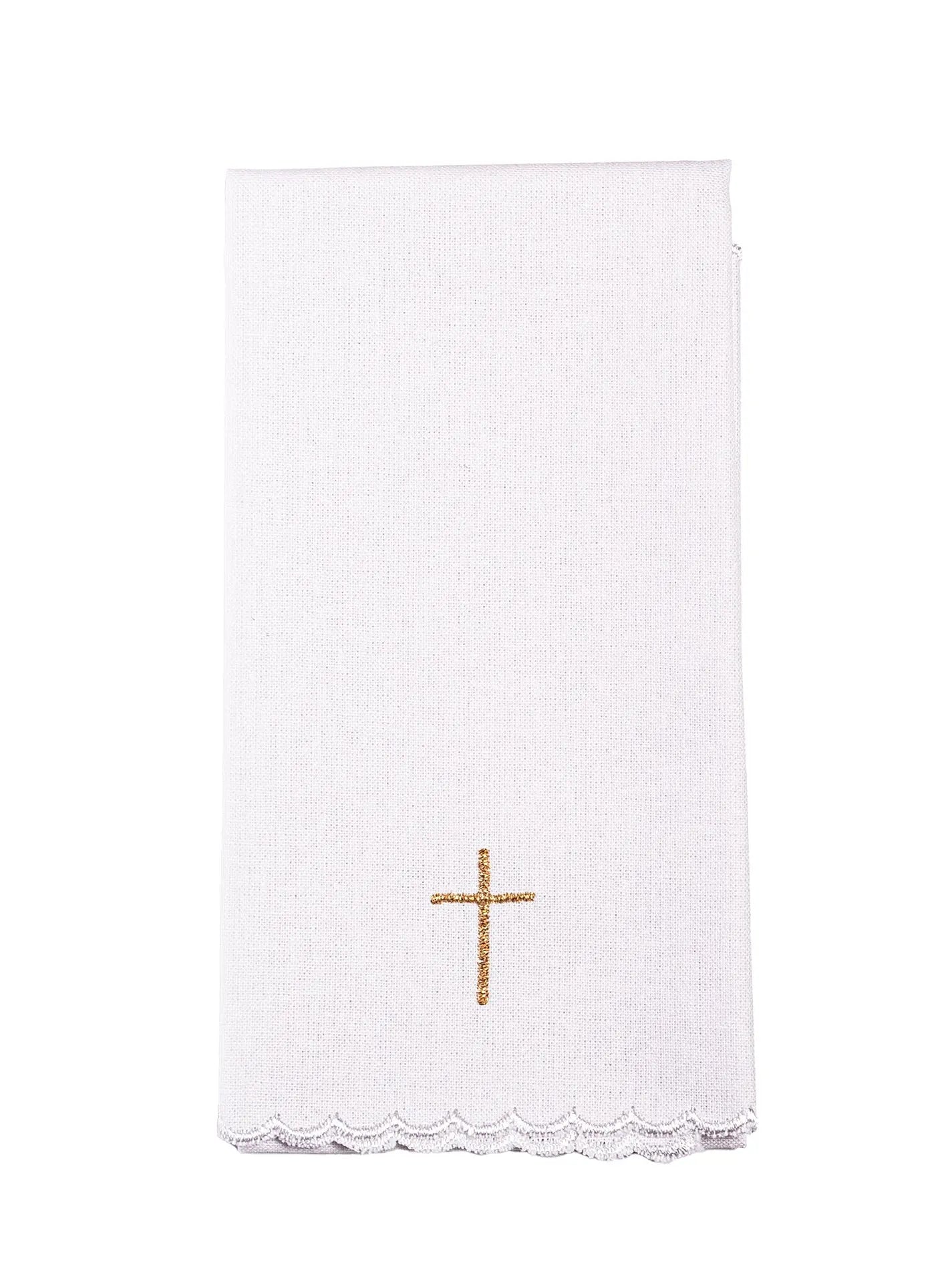 Chalice linen with gold and red embroidery