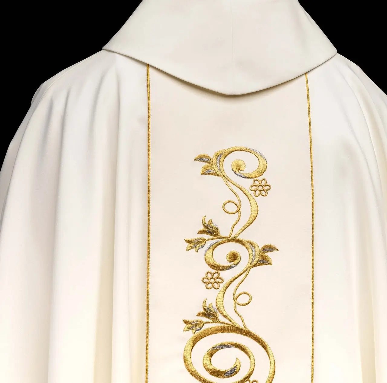 Chasuble de Noël avec l'image de la Sainte Famille