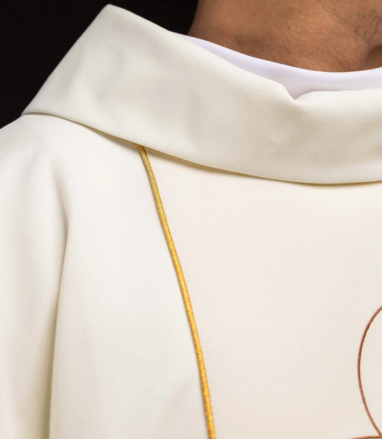Chasuble de Noël avec l'image de la Sainte Famille
