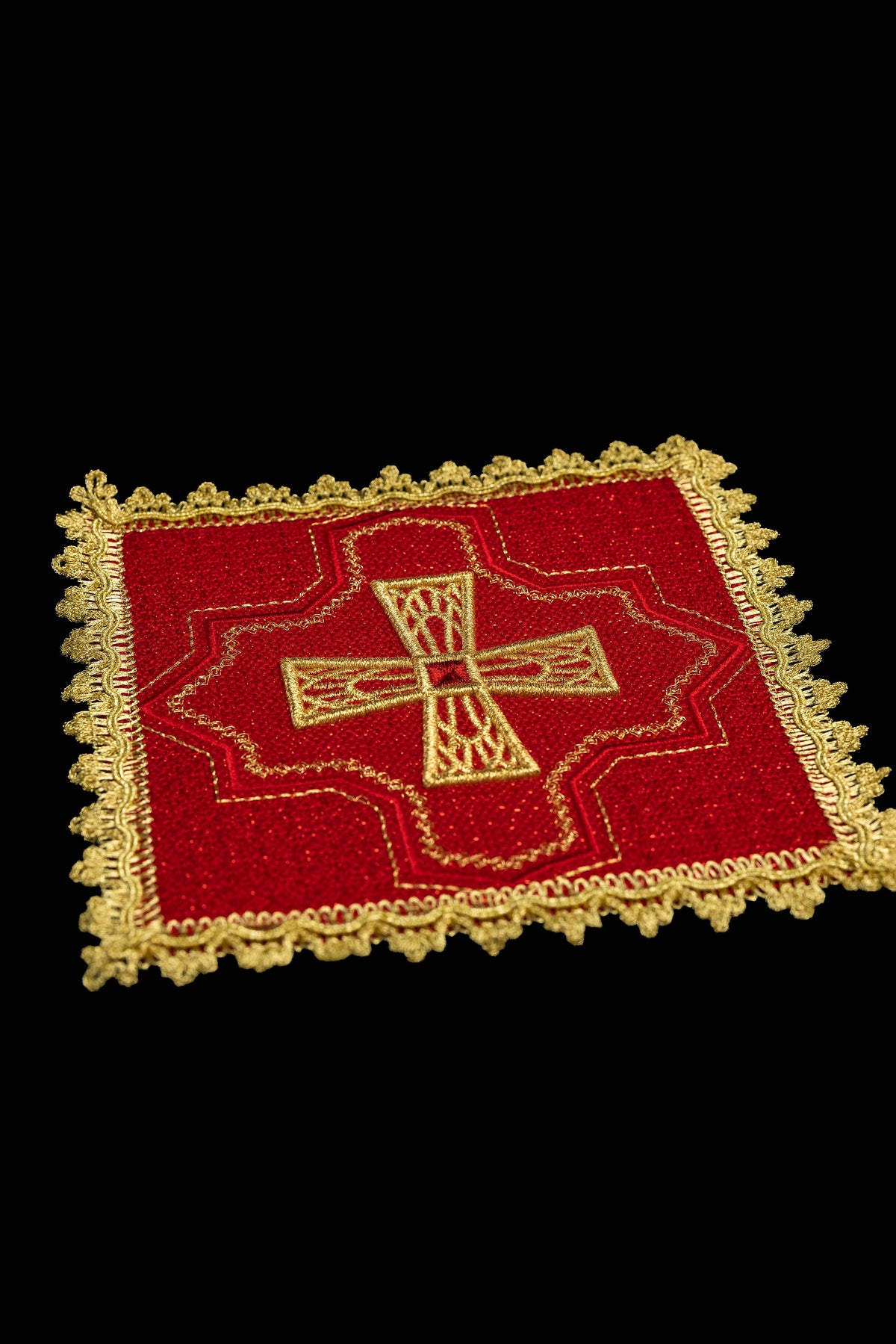 Ensemble de fanions dans les quatre couleurs liturgiques