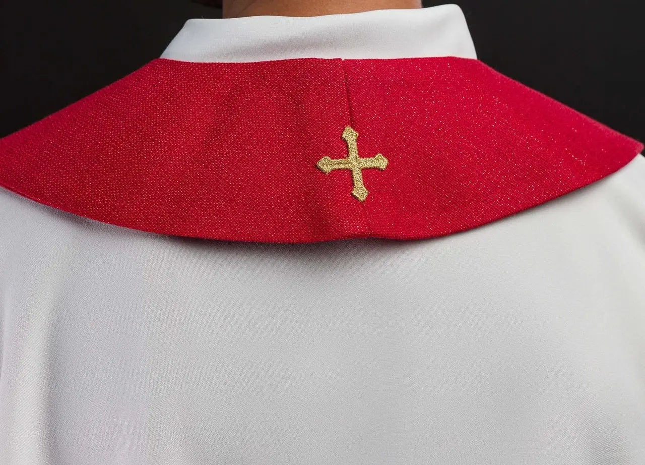 Embroidered Stole with the Image of St. Florian
