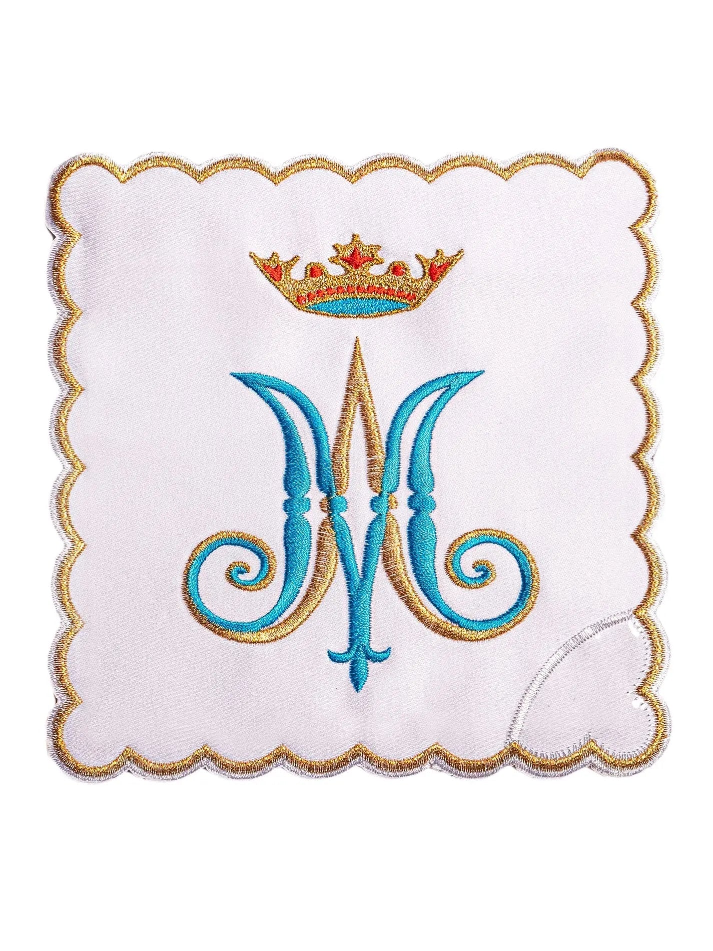 Embroidered chalice linen Marian
