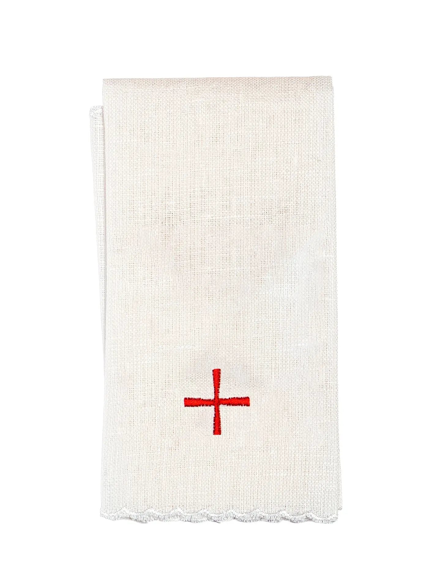 Linen cup linen embroidered linen