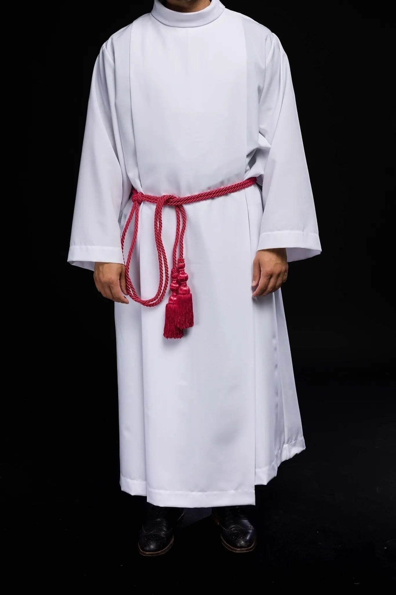 Cincture liturgique rouge
