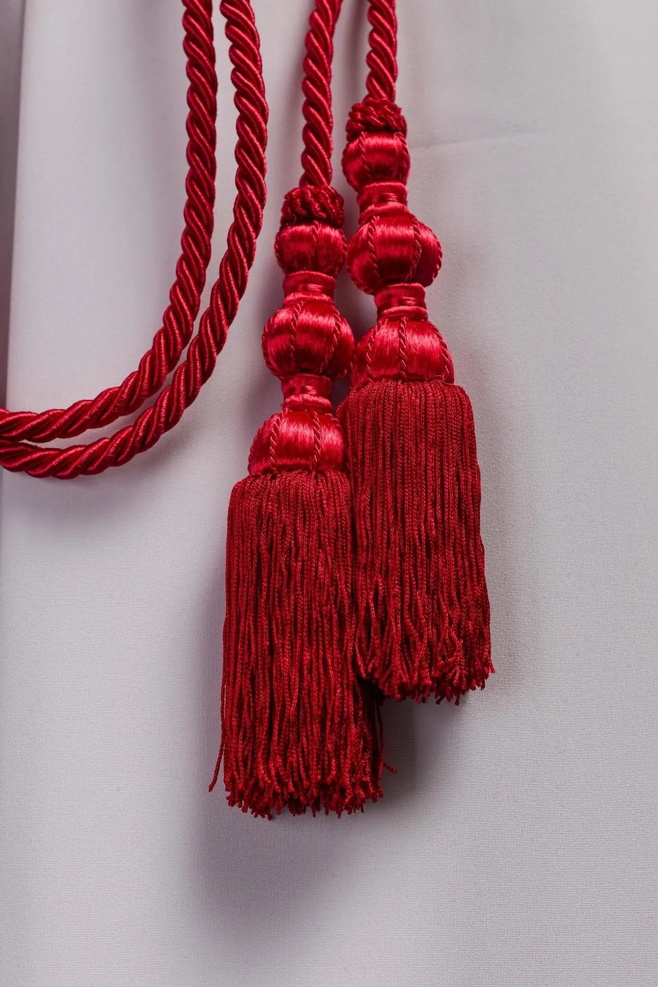 Cincture liturgique rouge