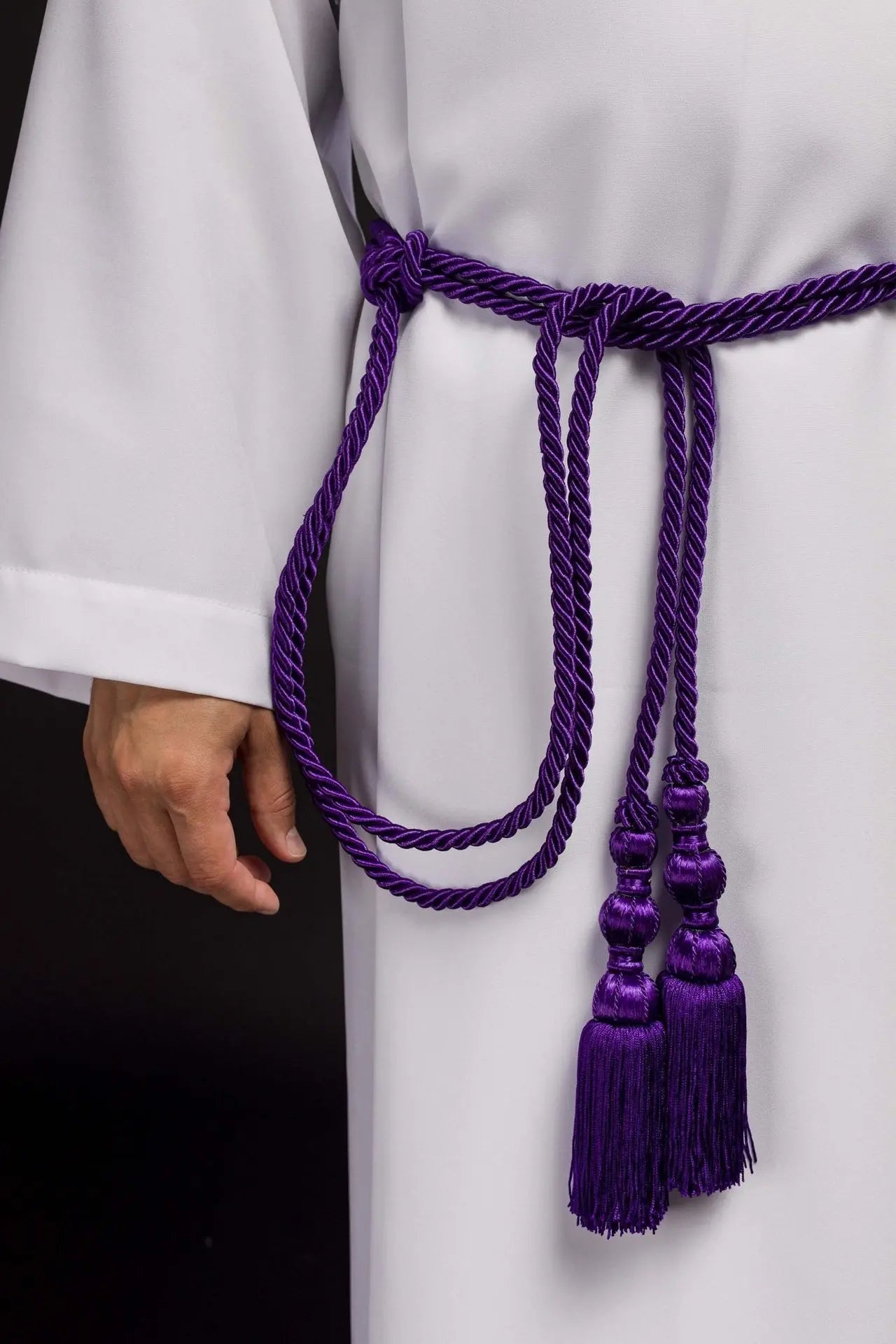 Cincture liturgique violette