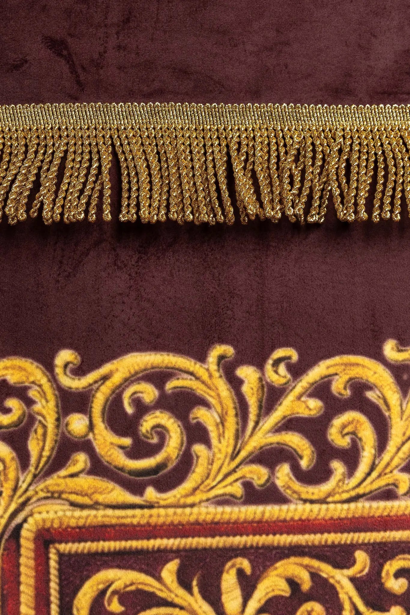 Double-sided Processional Banner: Sacred Heart of Jesus and IHS Chalice - HAFTINA ATELIER