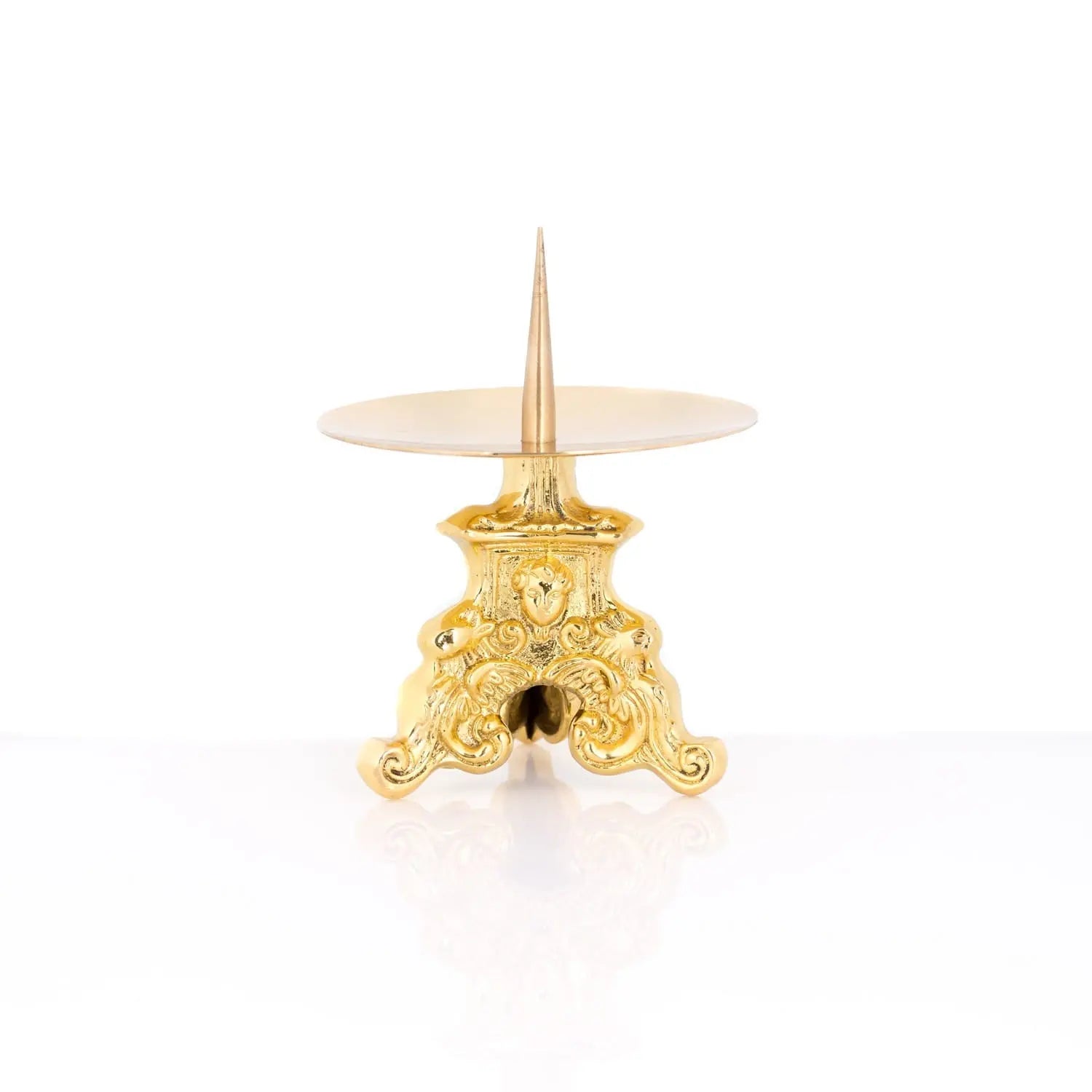 Chandelier d'autel en laiton avec motif d'ange – 8 cm
