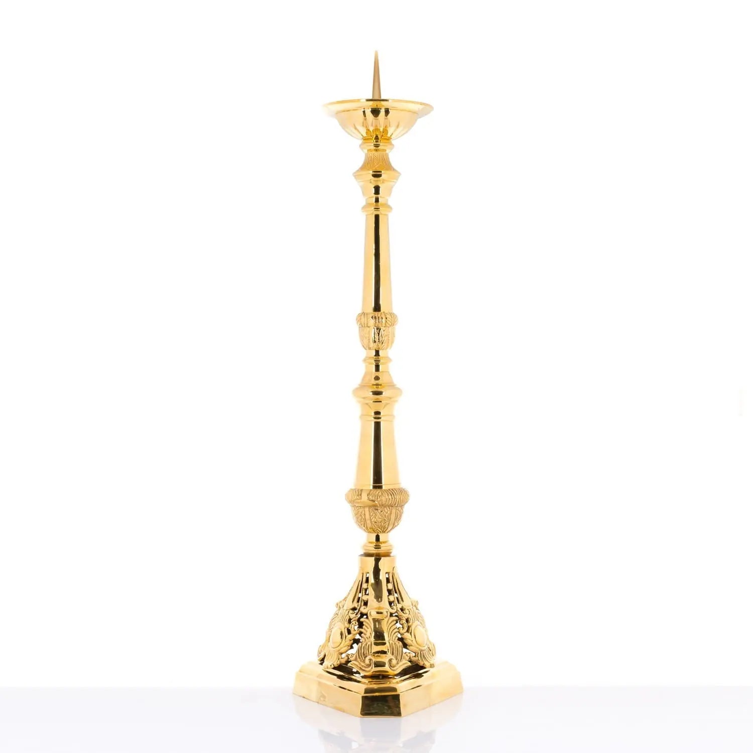 Chandelier d'autel en laiton – 80 cm