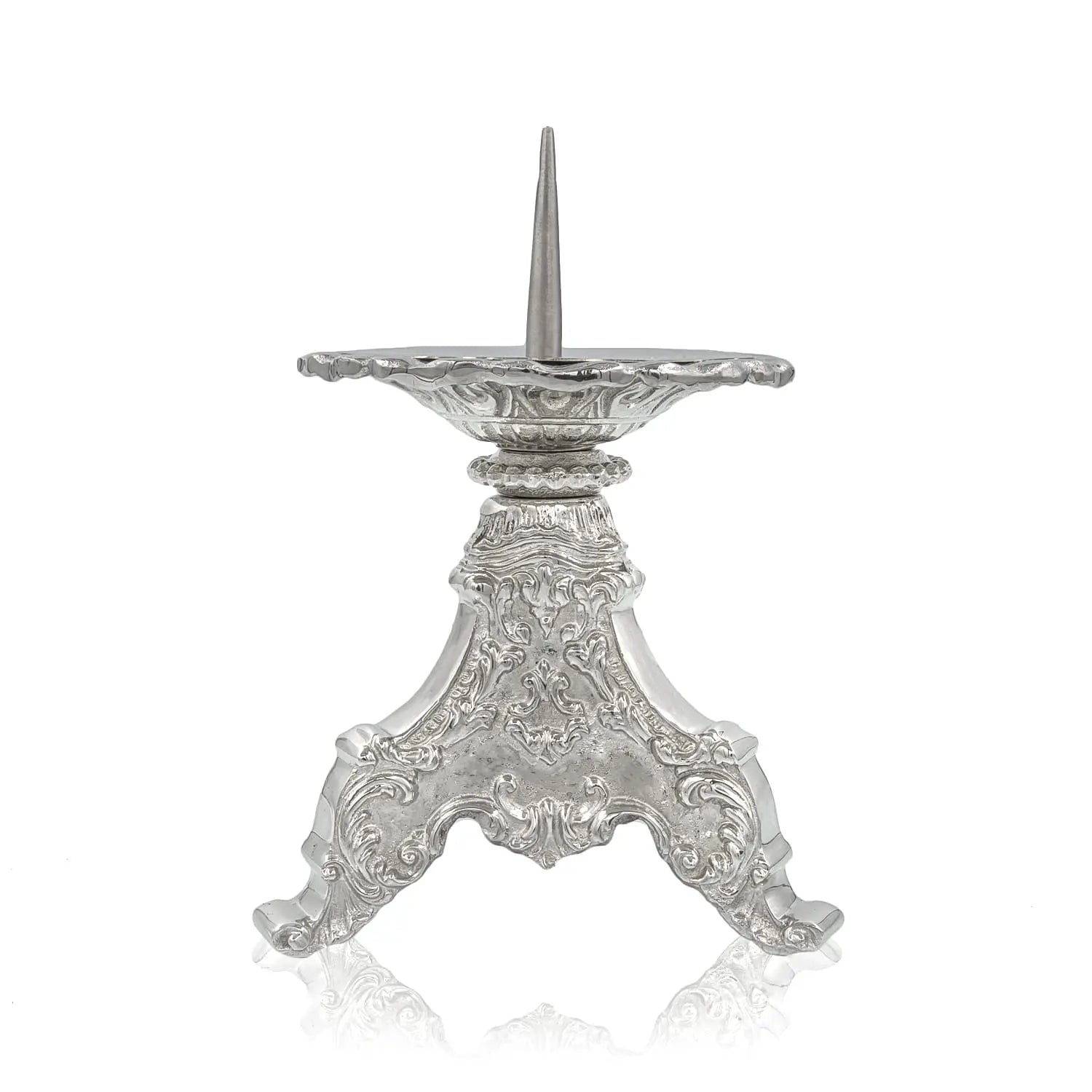 Ciboire - laiton - nickel - 12 cm