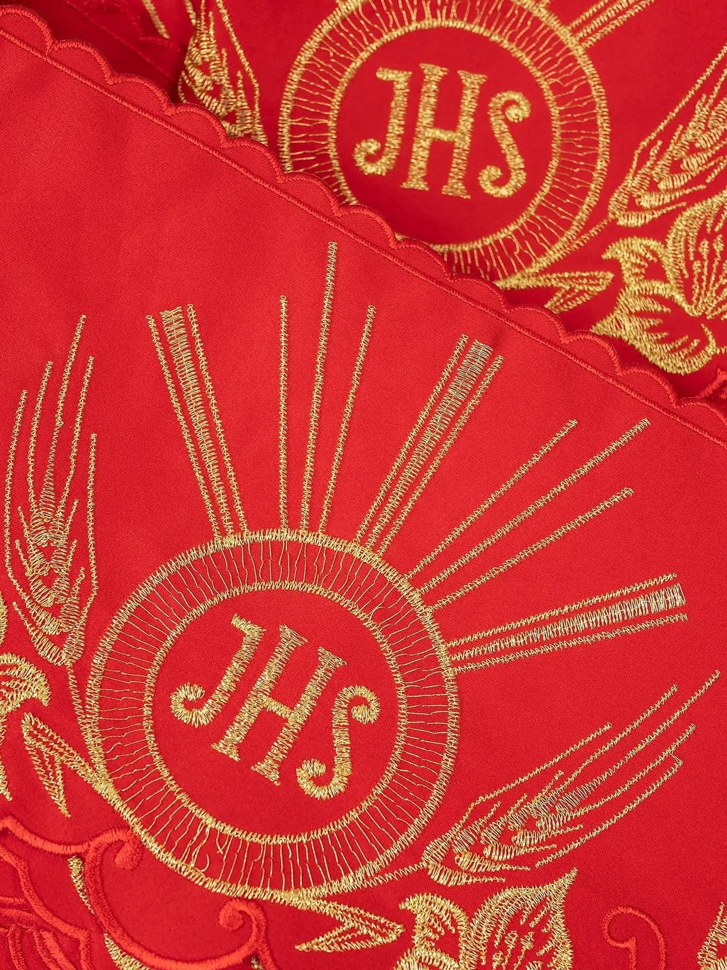 Mètre avec broderie avant IHS Rouge
