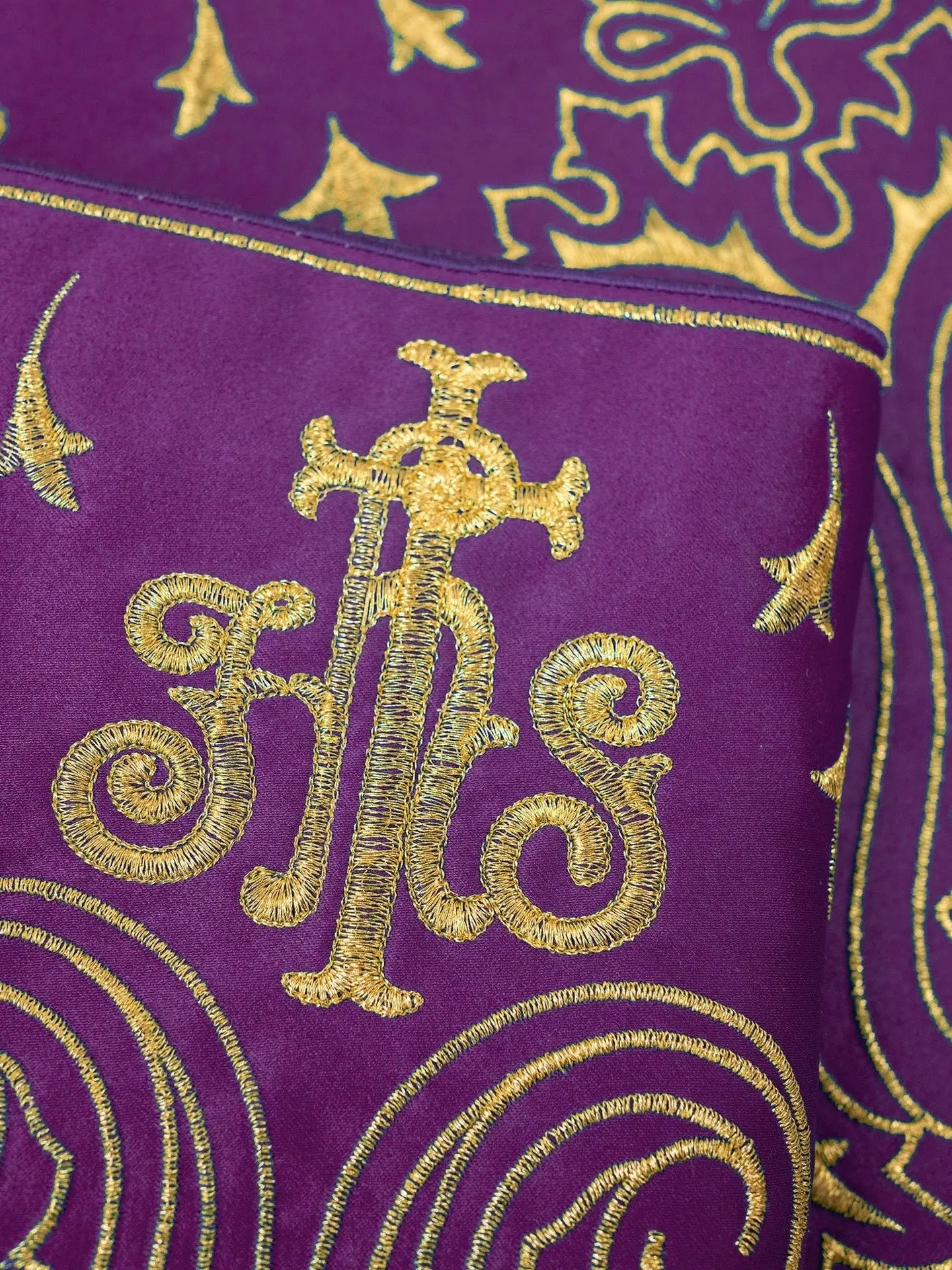Mètre avec broderie avant IHS Violet