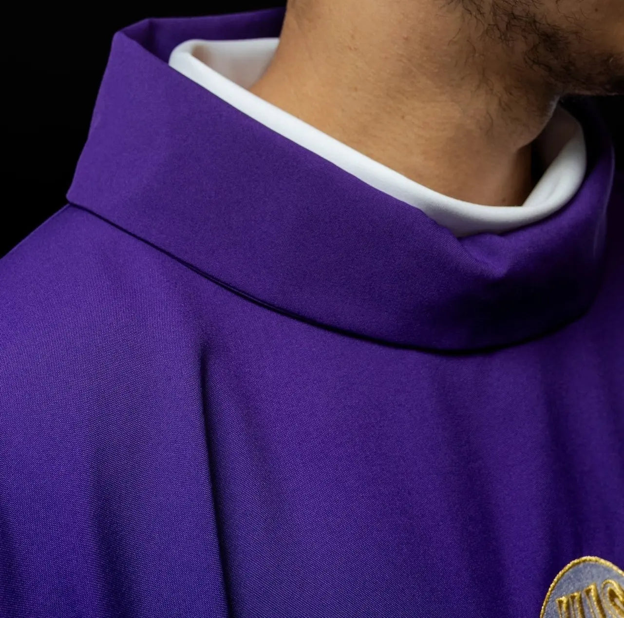 Chasuble purple Chalice and grape