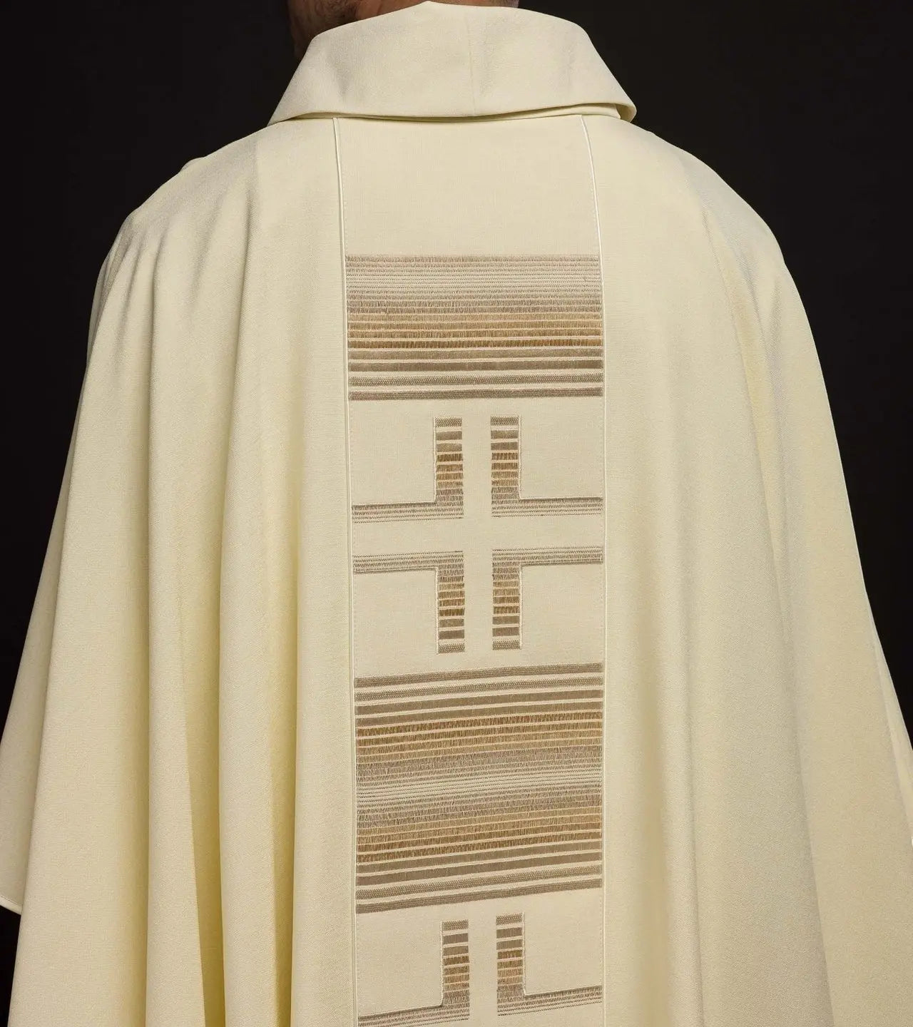 Embroidered chasuble with Crosses