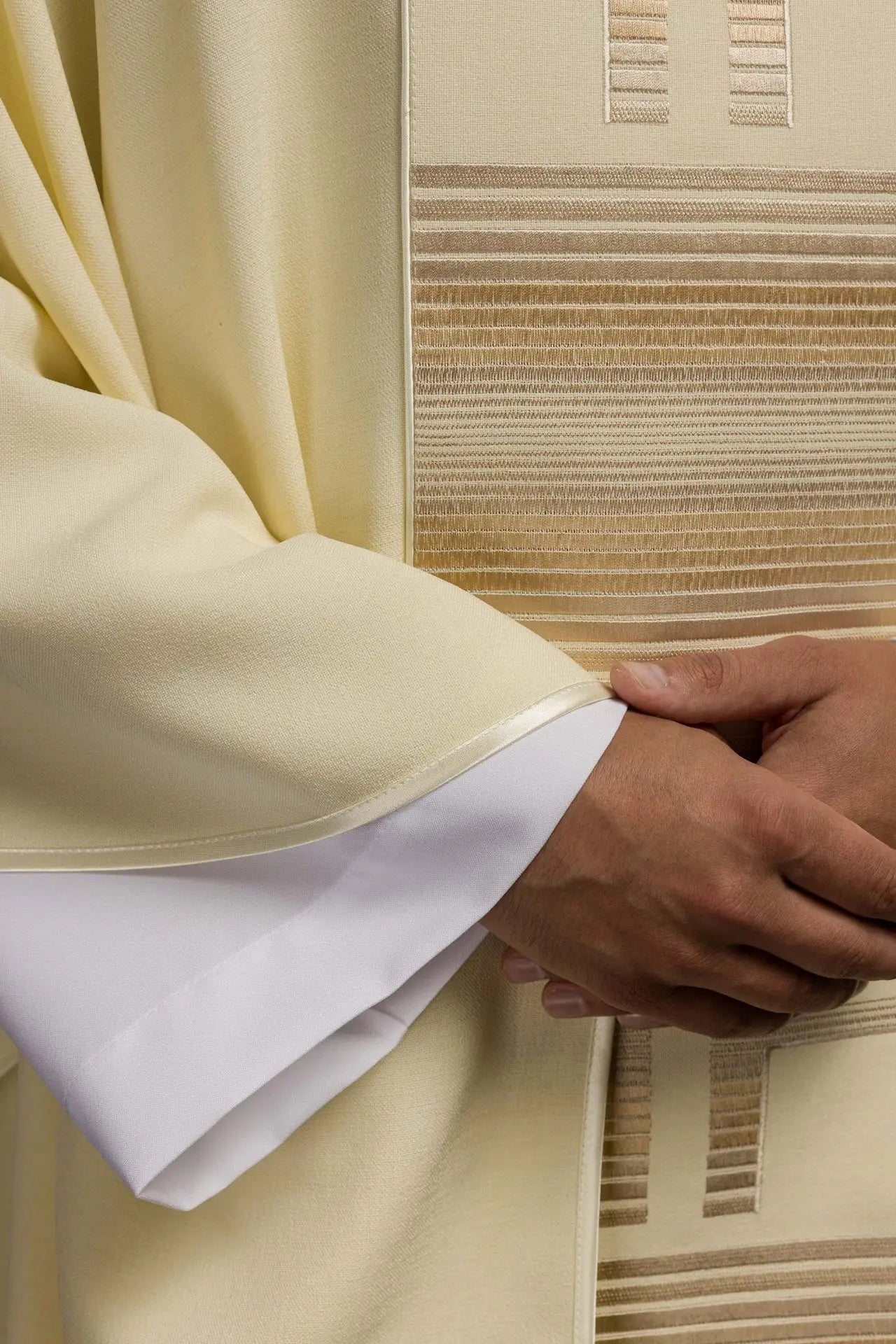 Embroidered chasuble with Crosses