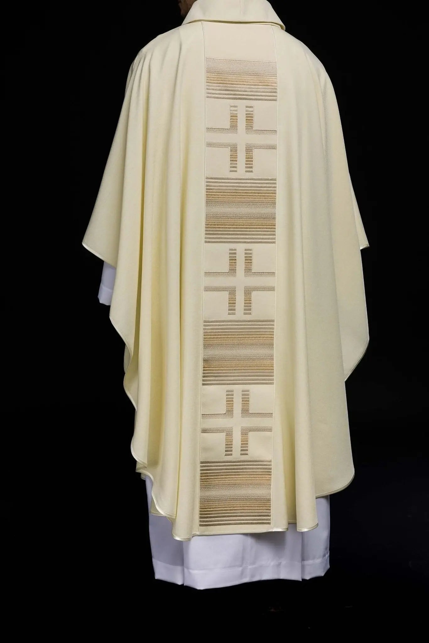 Embroidered chasuble with Crosses