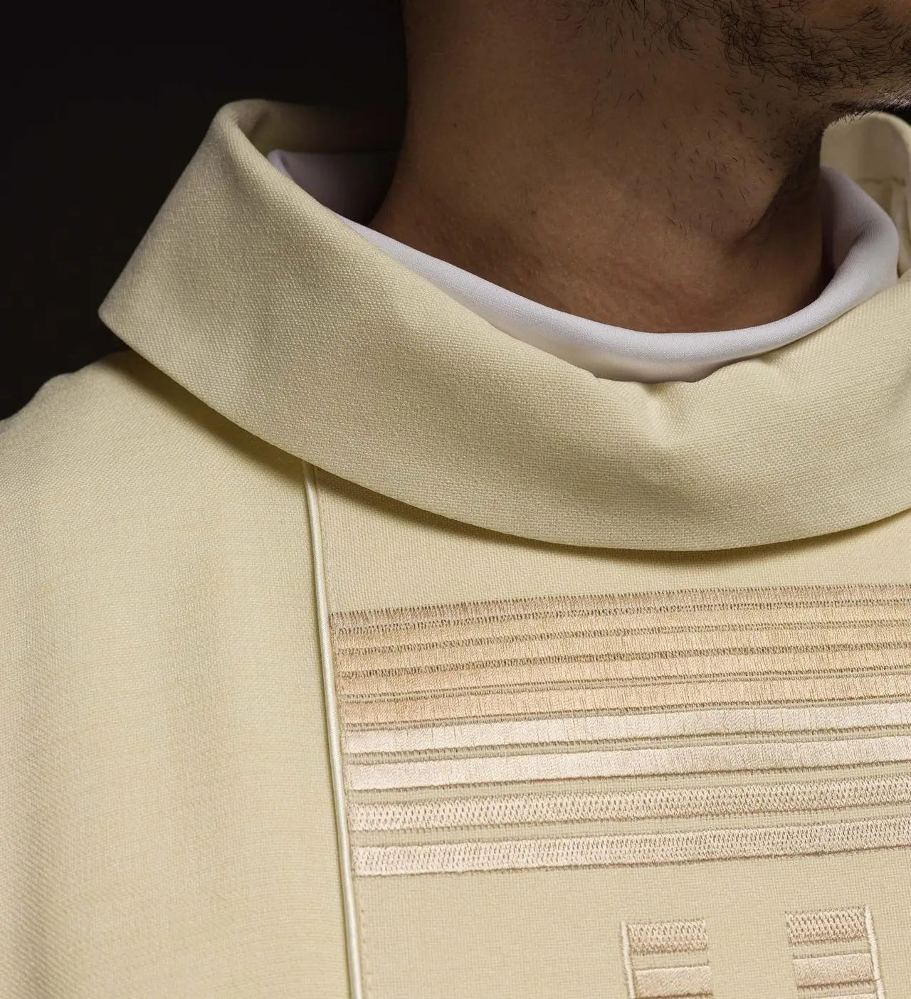 Embroidered chasuble with Crosses