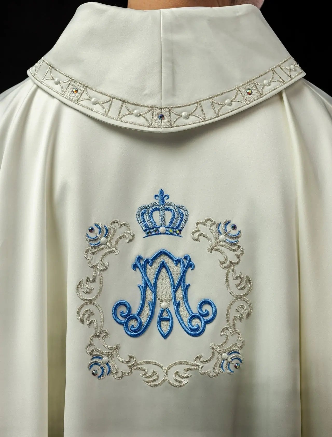 Chasuble with Marian Embroidery