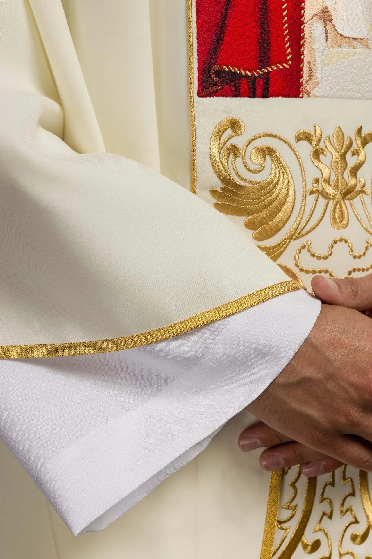 Chasuble avec une image du pape Jean-Paul II