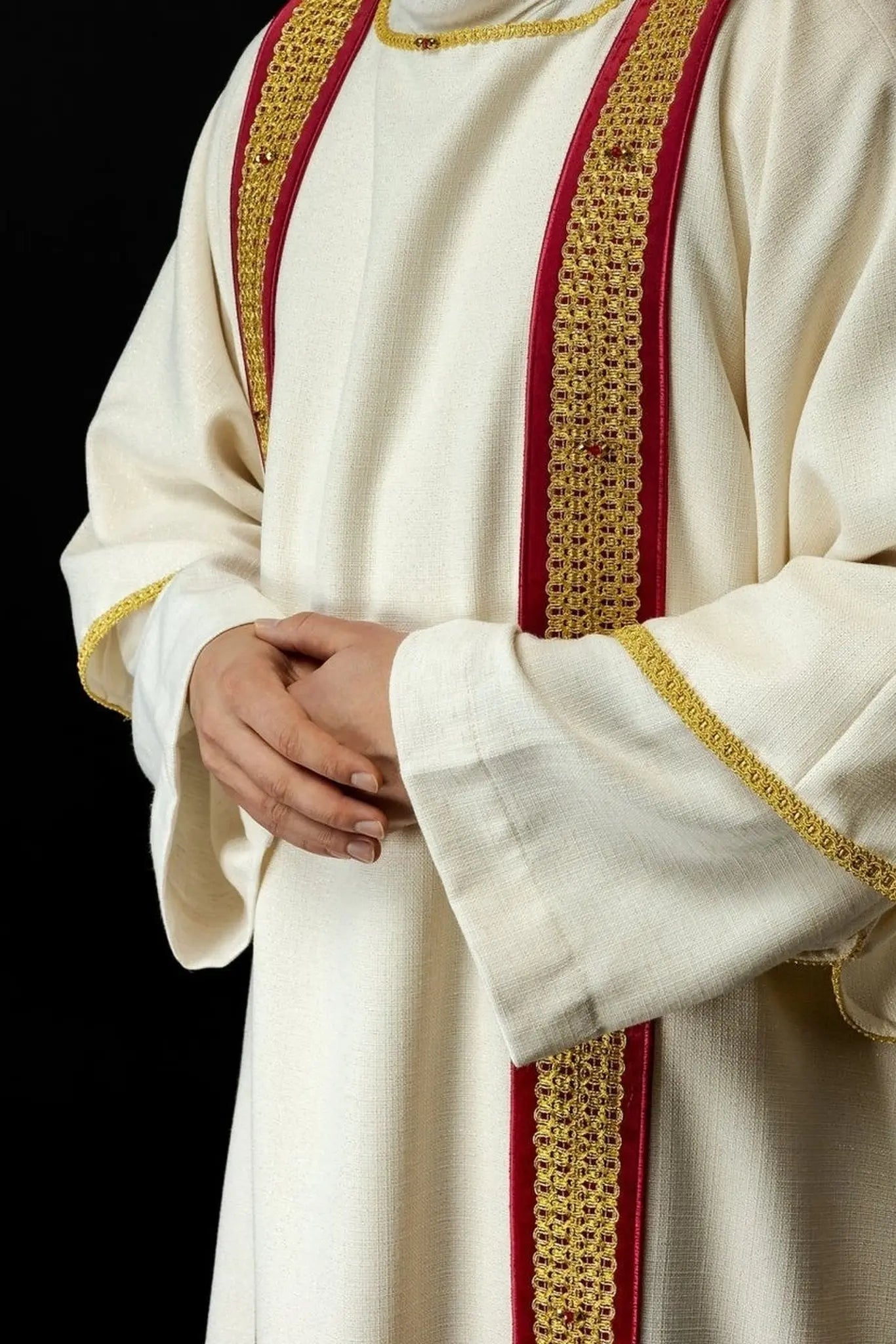 Handmade Dalmatic with Natural Stones – Model 1001