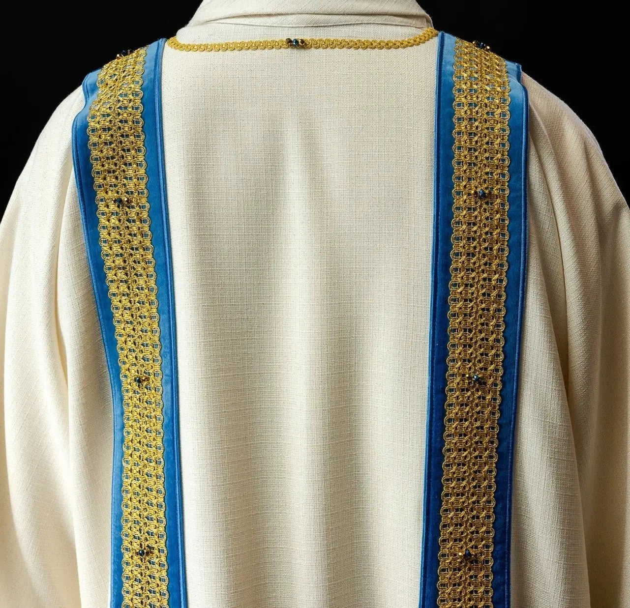 Handmade Marian Dalmatic with Natural Stones – Handmade 1001 Collection