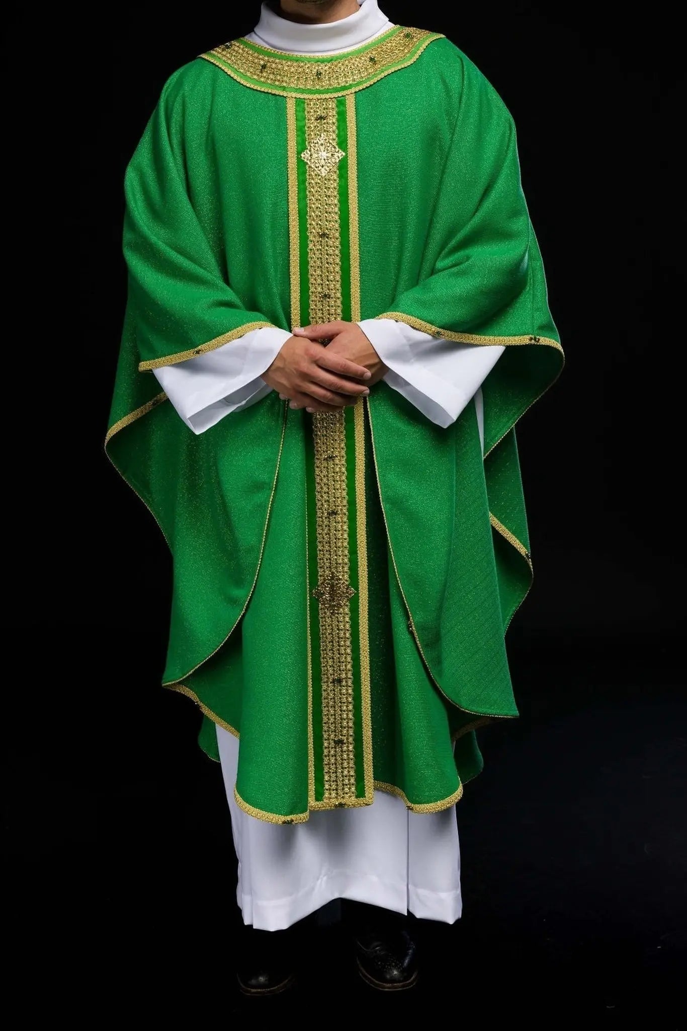 Chasuble faite main avec pierres naturelles – Collection Handmade 7001