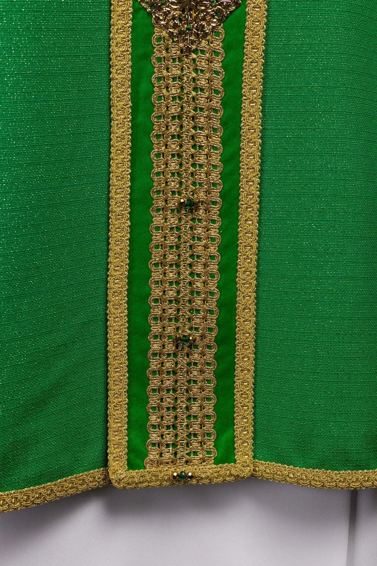 Handmade Chasuble with Natural Stones – Collection Handmade 7001
