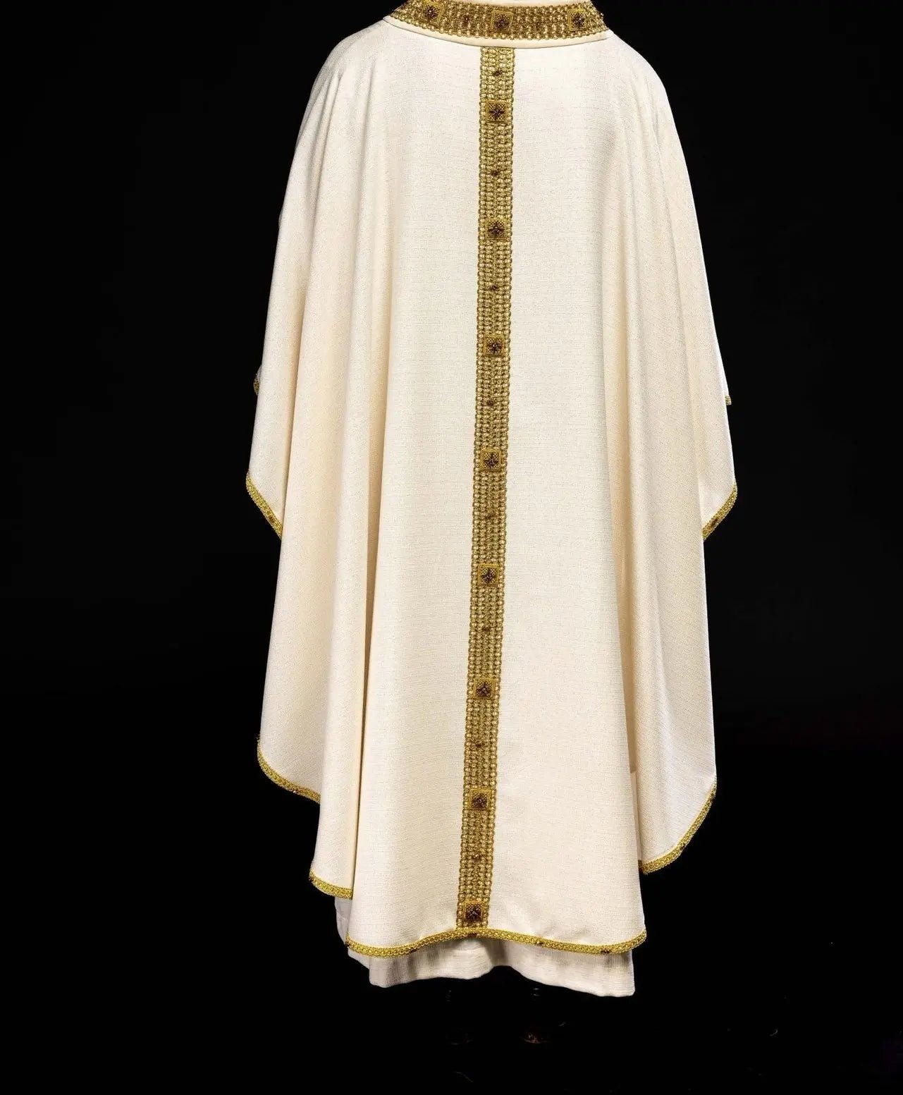 Chasuble artisanale avec pierres naturelles – Collection faite main 7002