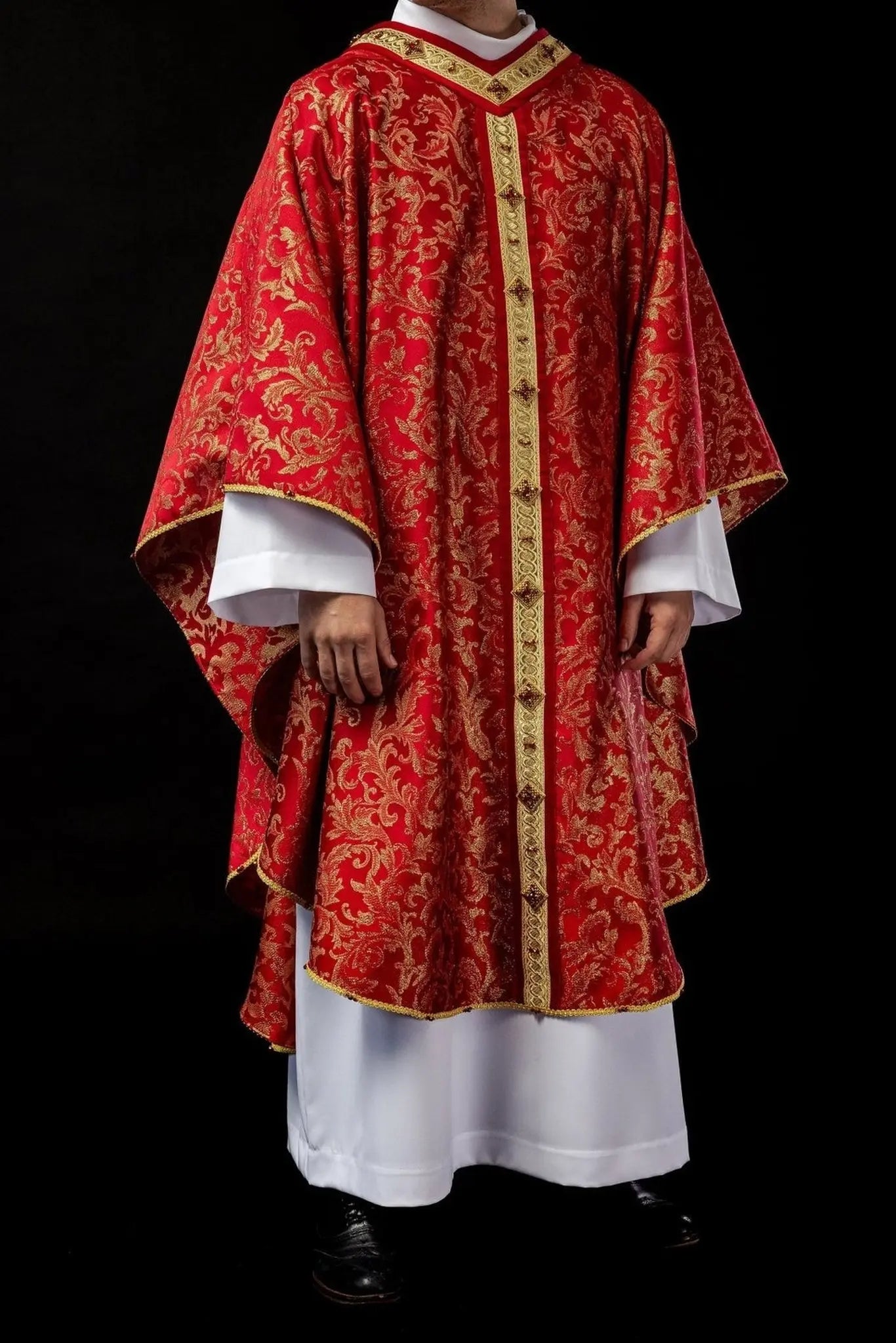 Chasuble faite main avec pierres naturelles – Collection Handmade 7003