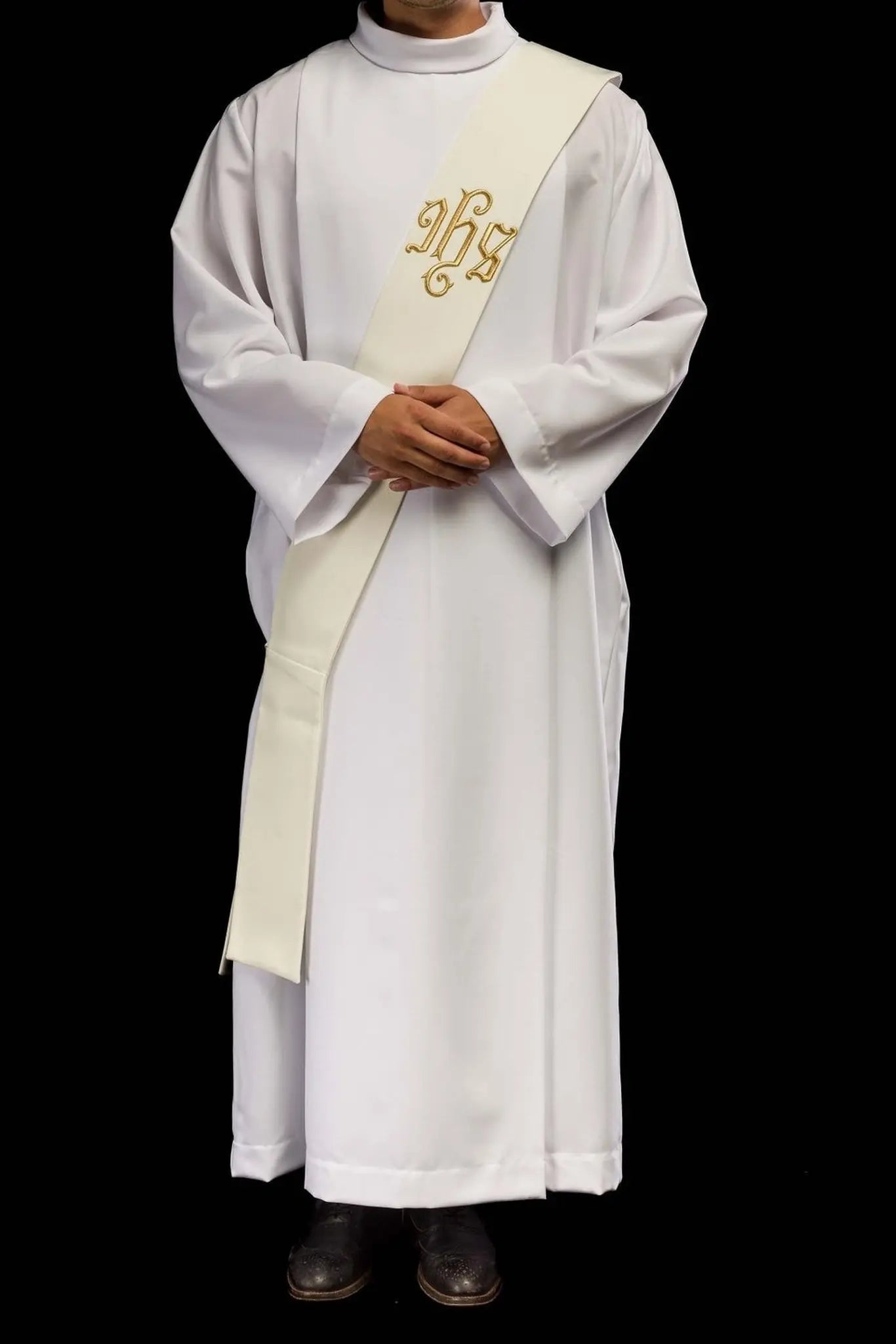 Diaconate stole IHS