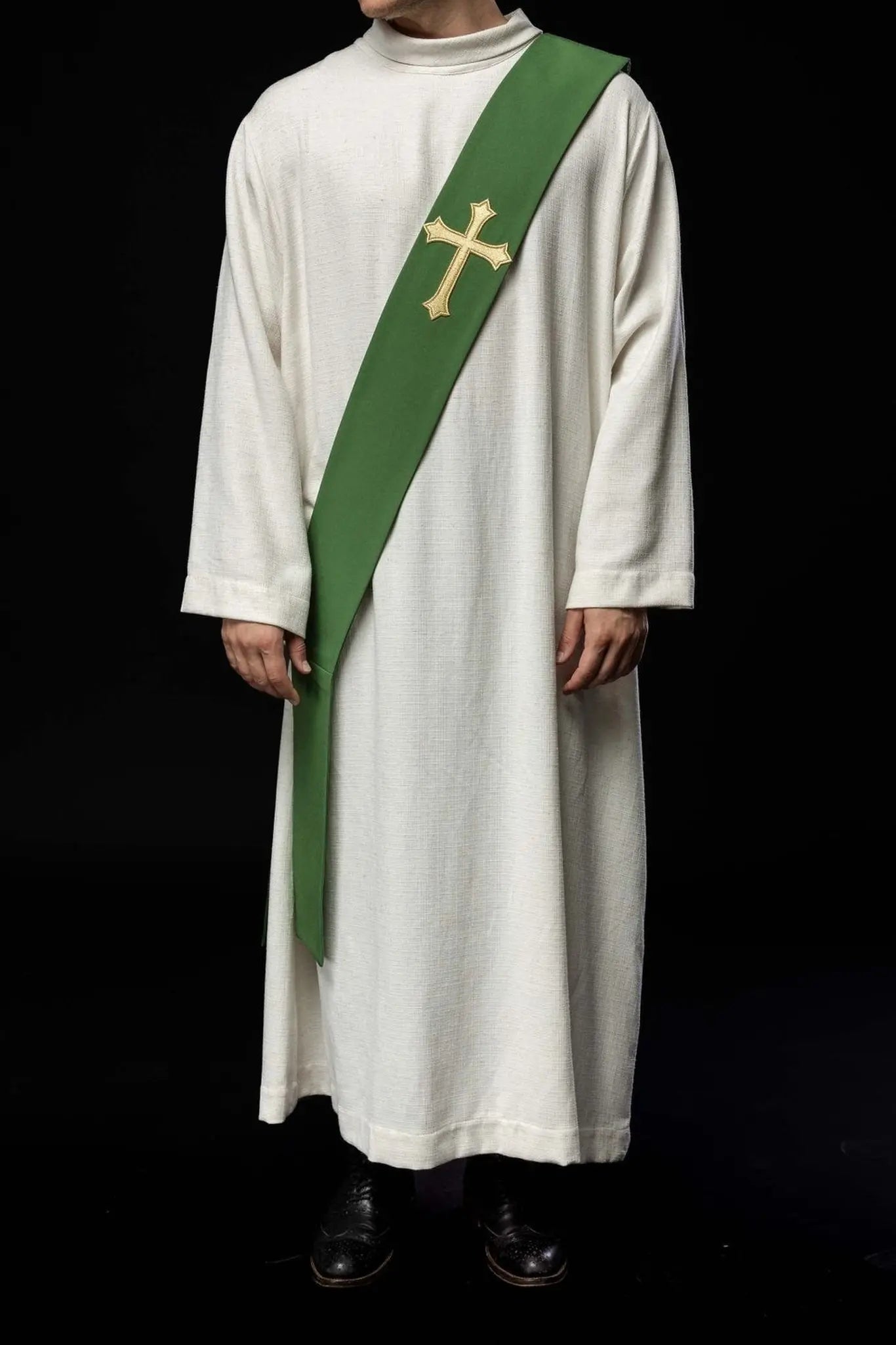 Étole diaconale Croix