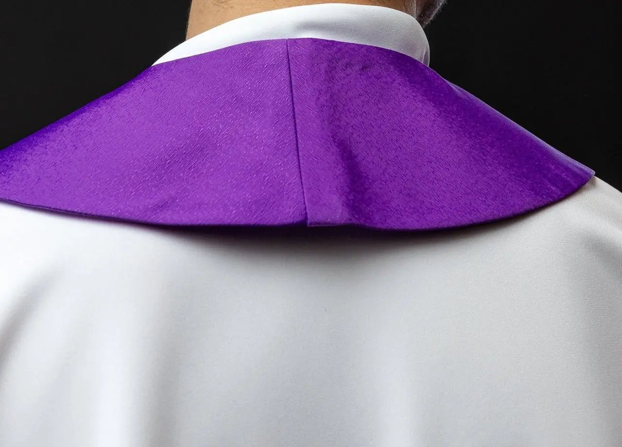 Embroidered stole for Lent with Jesus