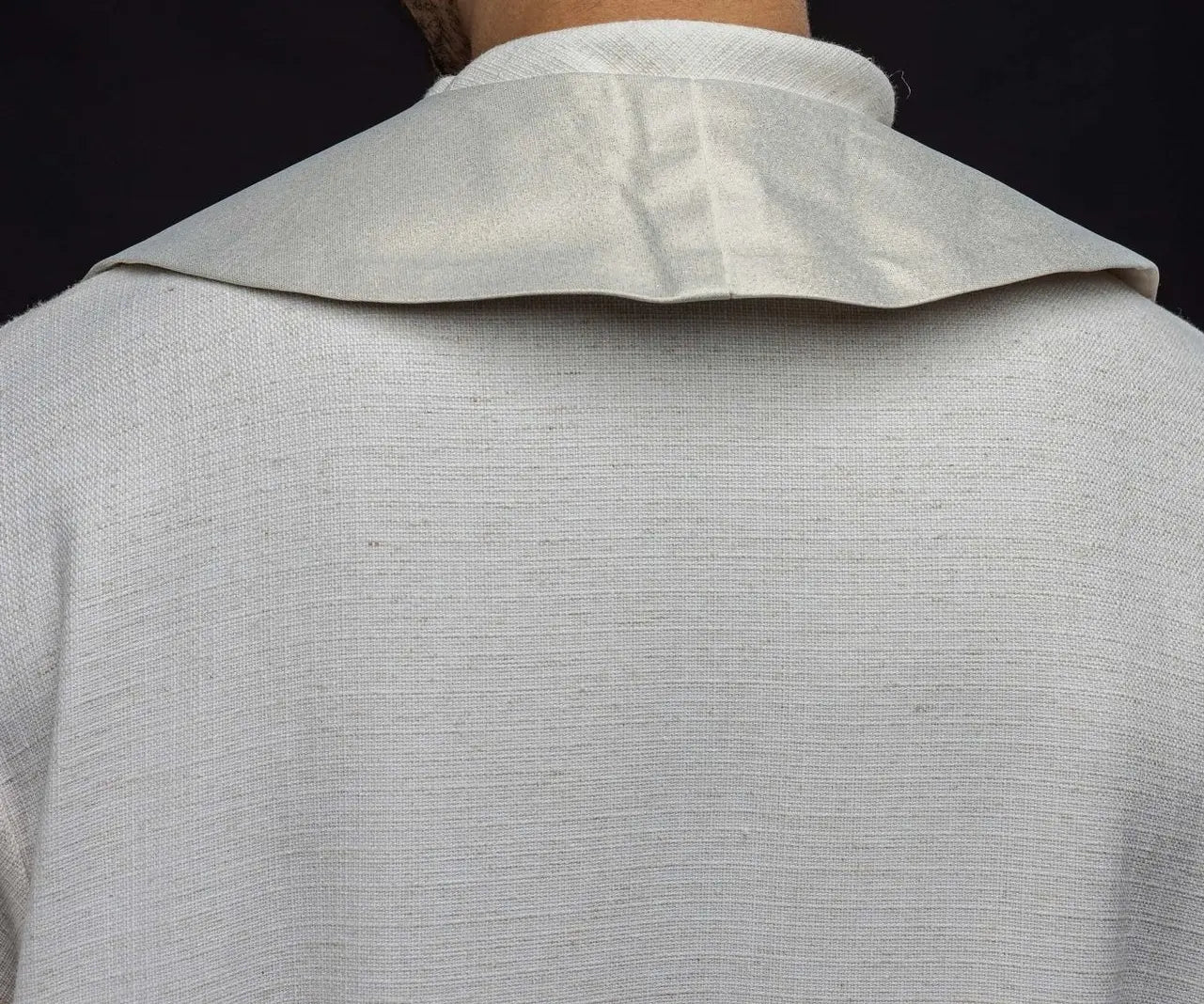 Embroidered Stole Featuring the Image of Saint Florian