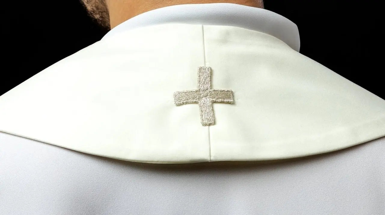 Embroidered Marian stole