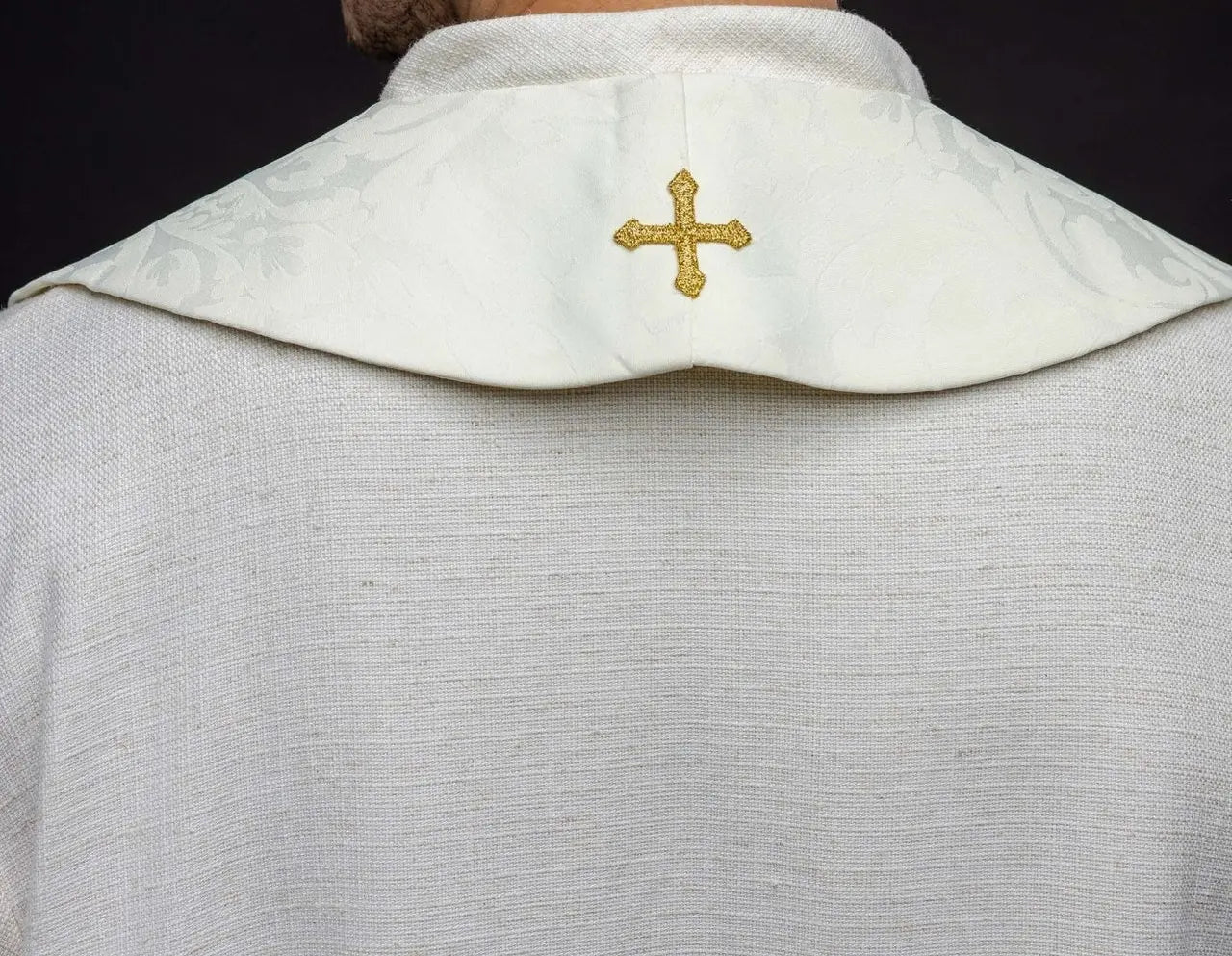Roman Stole with Cross Embroidery