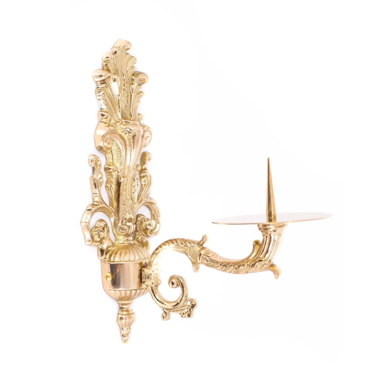 Chandelier mural en laiton Zacheus