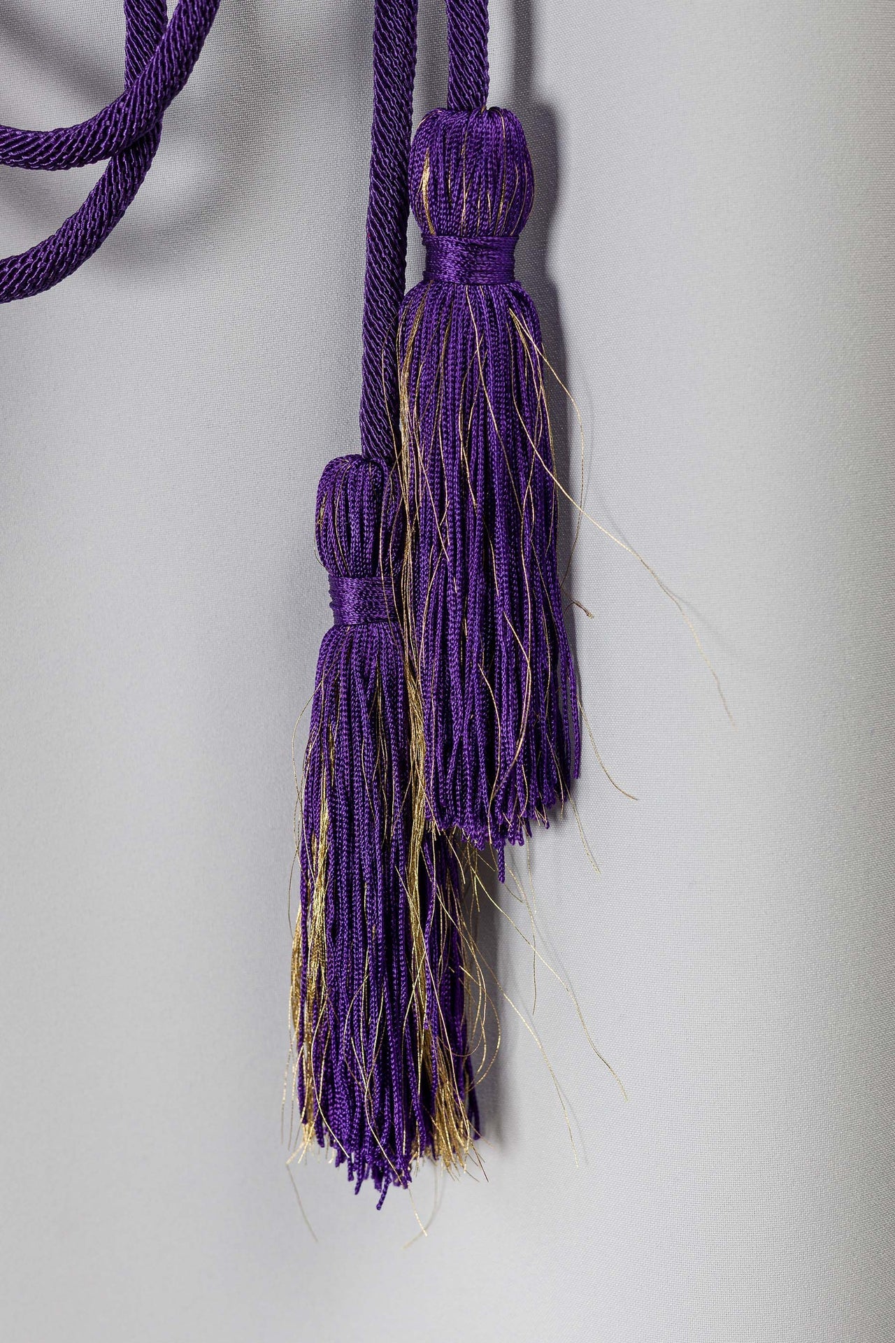 Cingulum liturgique violet premium