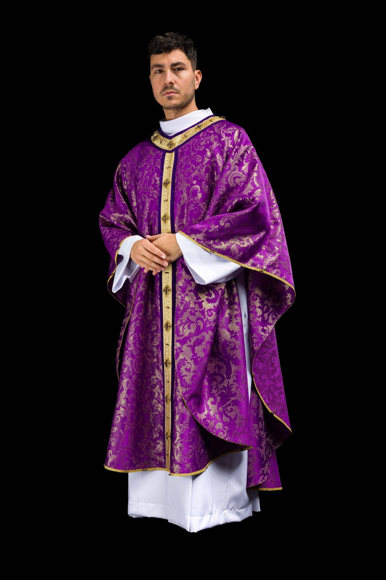 Ornement fait main avec pierres naturelles Handmade 7003