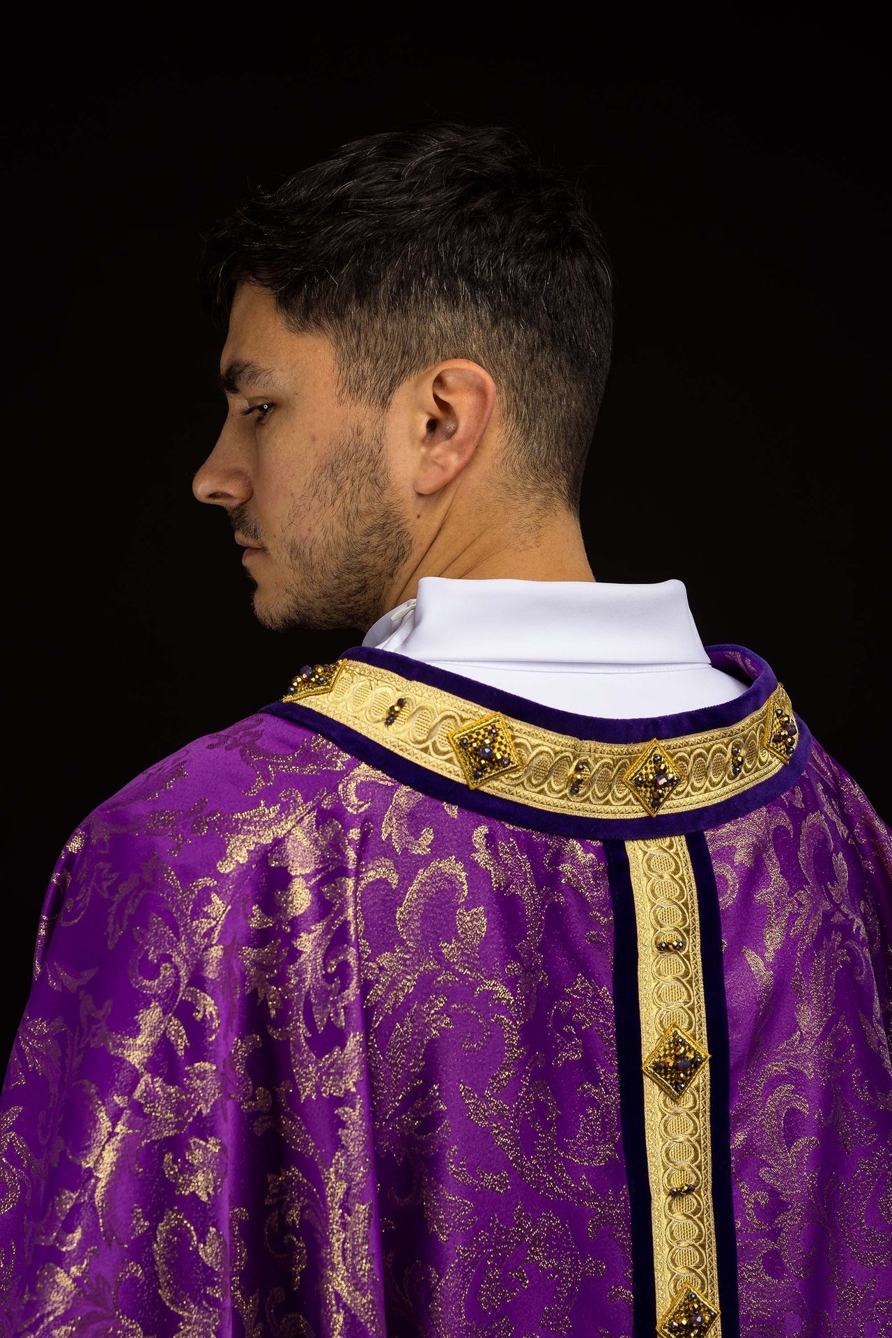 Ornement fait main avec pierres naturelles Handmade 7003