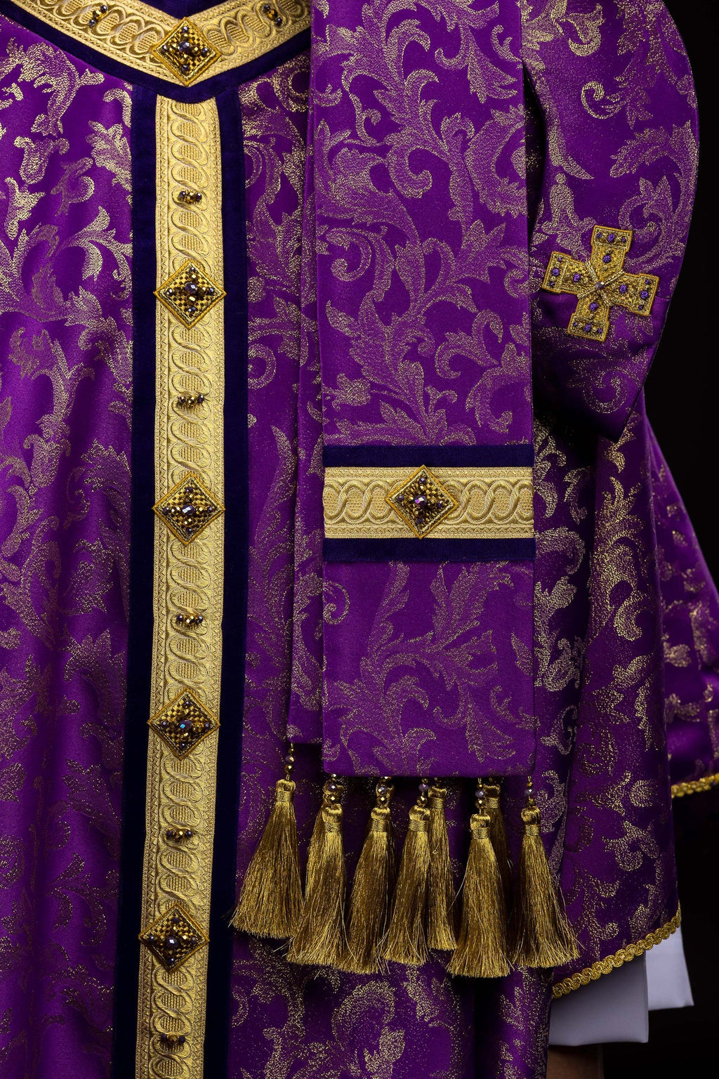 Ornement fait main avec pierres naturelles Handmade 7003