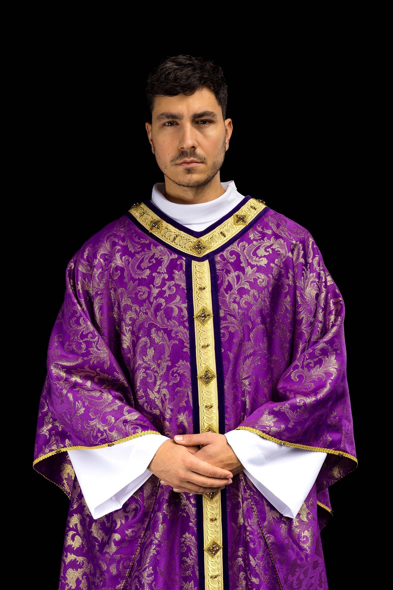 Ornement fait main avec pierres naturelles Handmade 7003