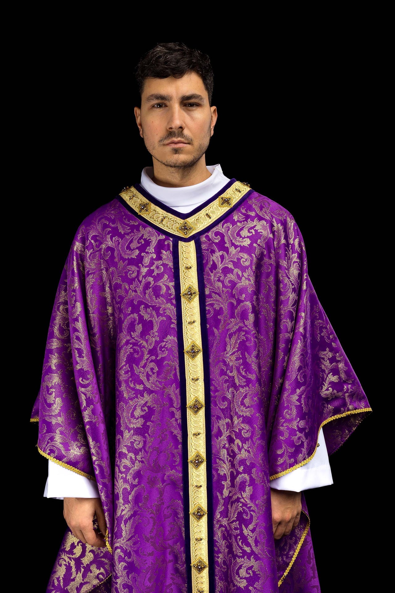 Ornement fait main avec pierres naturelles Handmade 7003