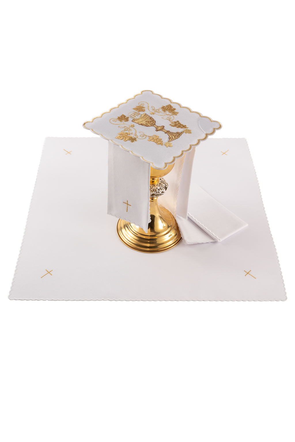 Bielizna kielichowa haftowana z motywem kielicha - ORNATY.PL