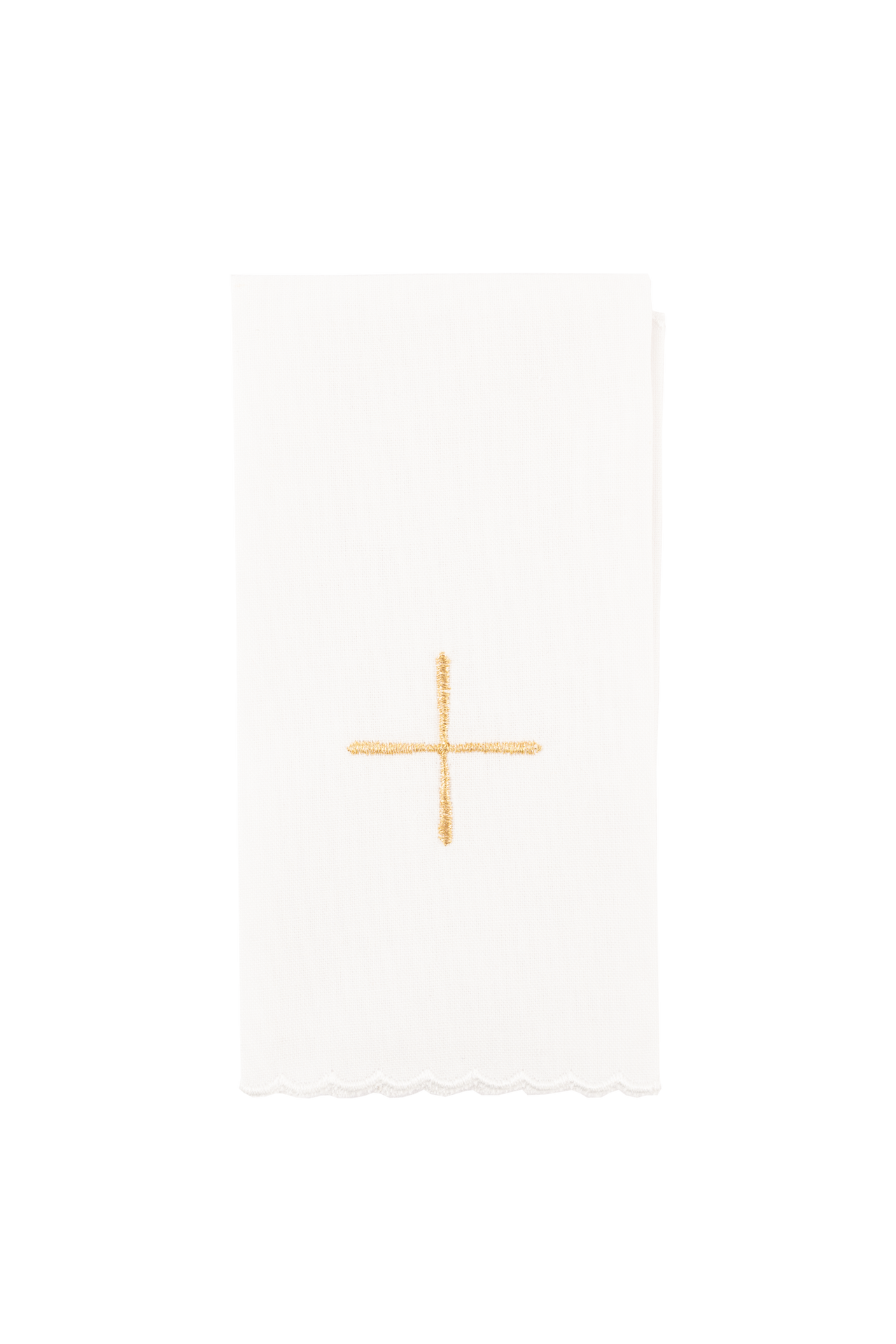 Bielizna kielichowa haftowana ecru aksamit - ORNATY.PL