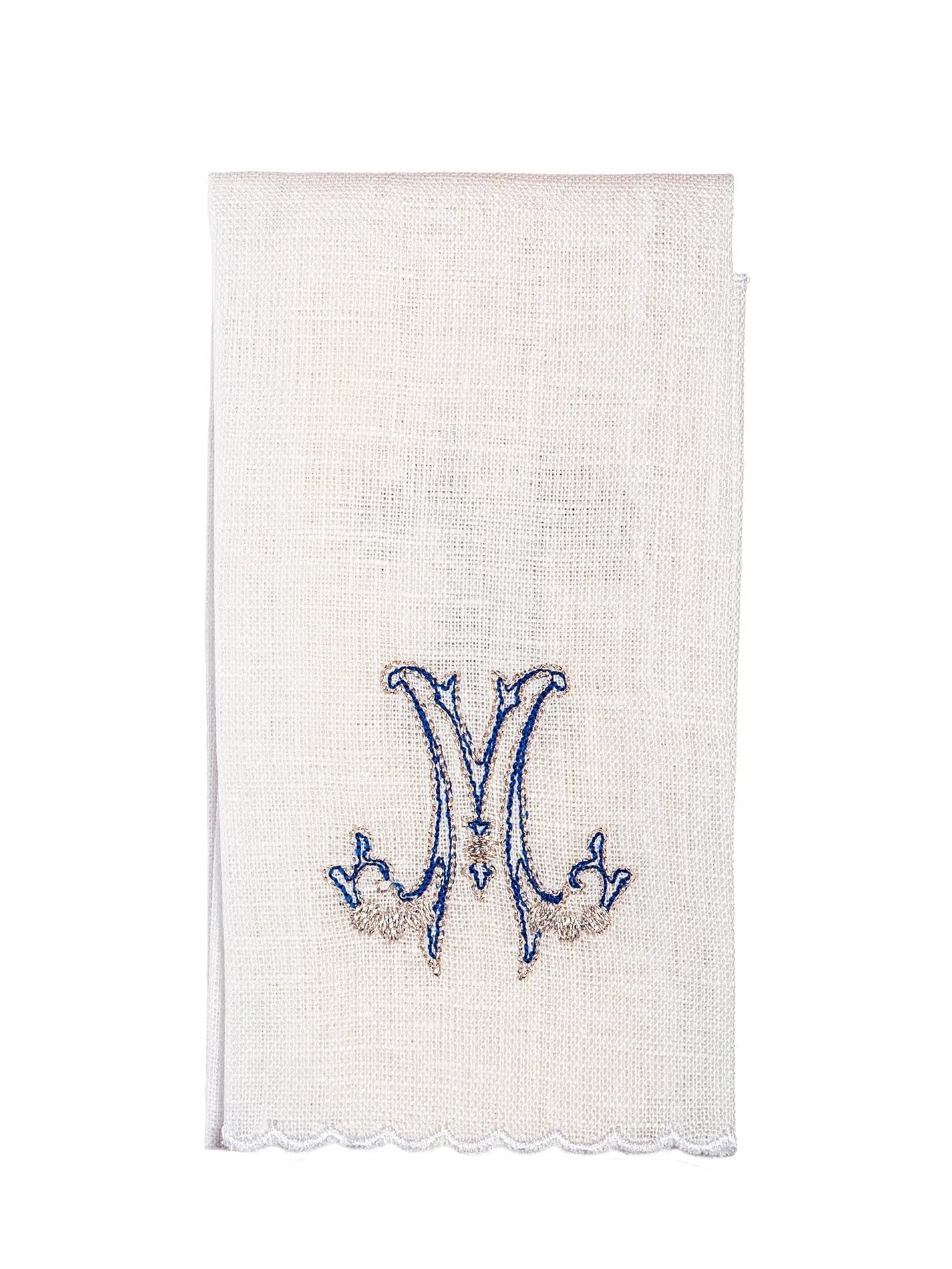 Linen chalice linen with Marian embroidery