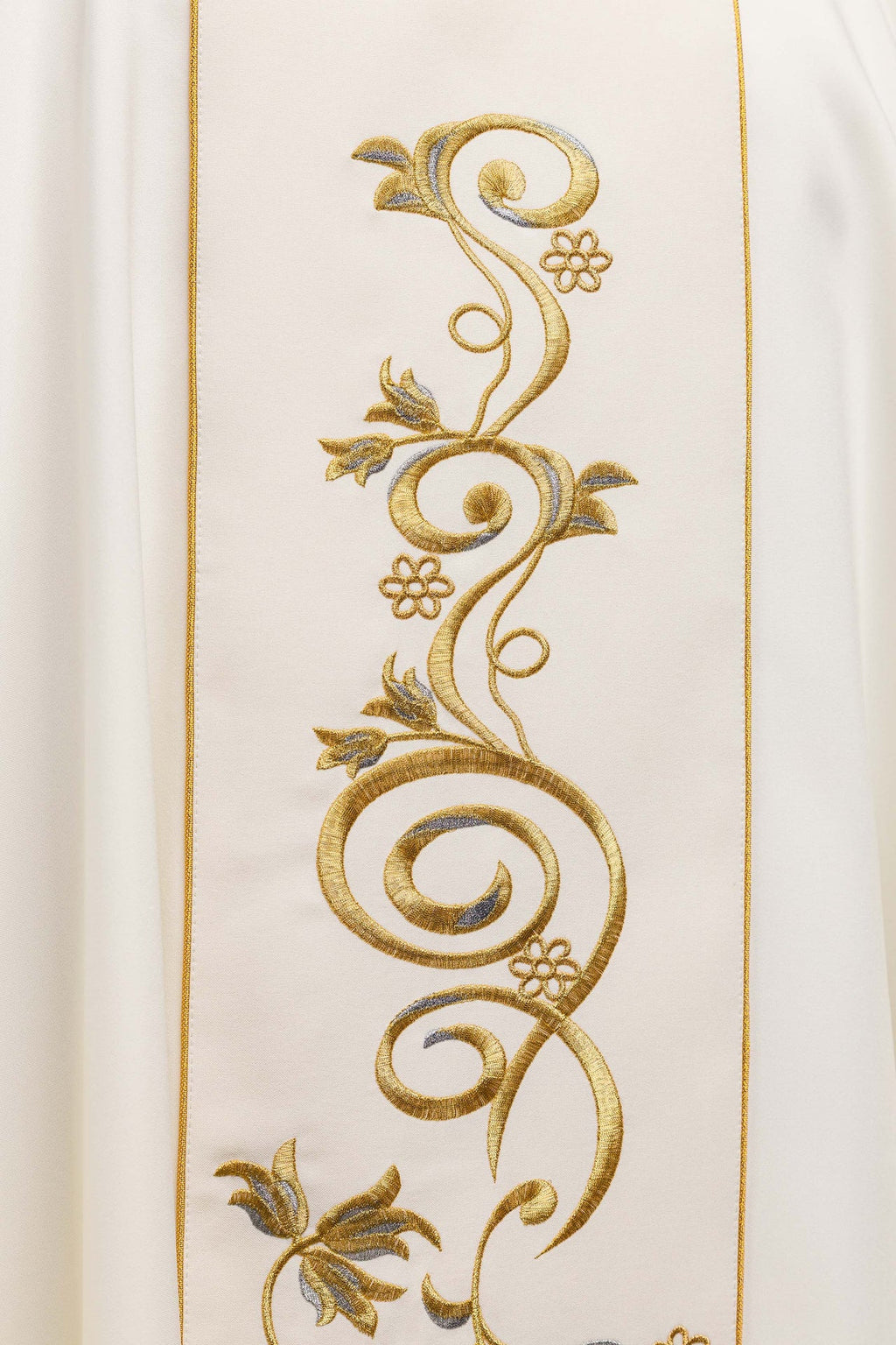 Chasuble de Noël avec l'image de la Sainte Famille