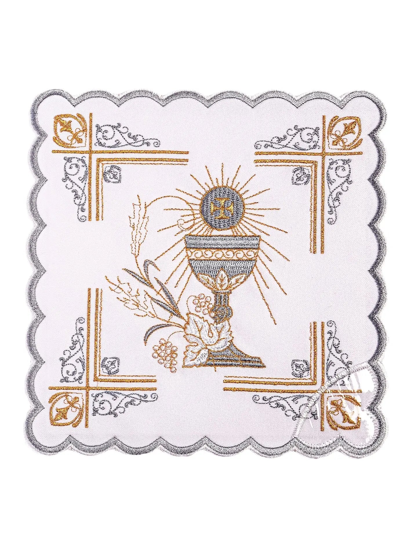 Linens de calice richement décorés